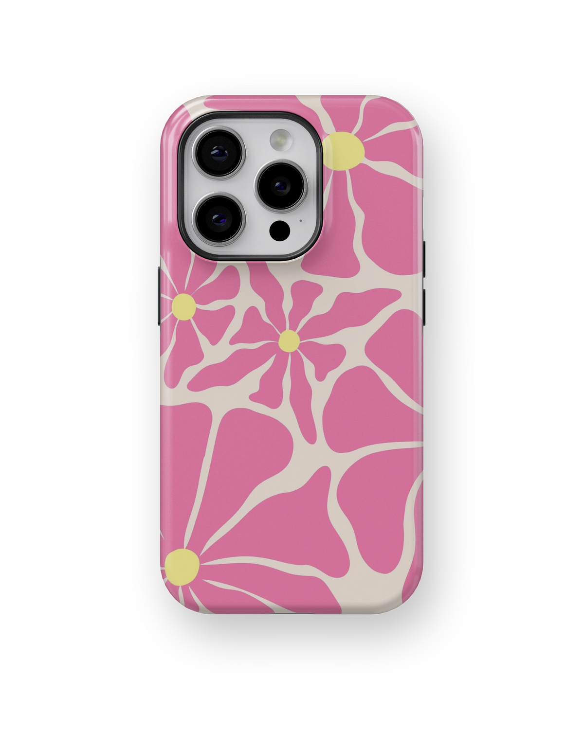 Coque iPhone – Design Fleurs Pop