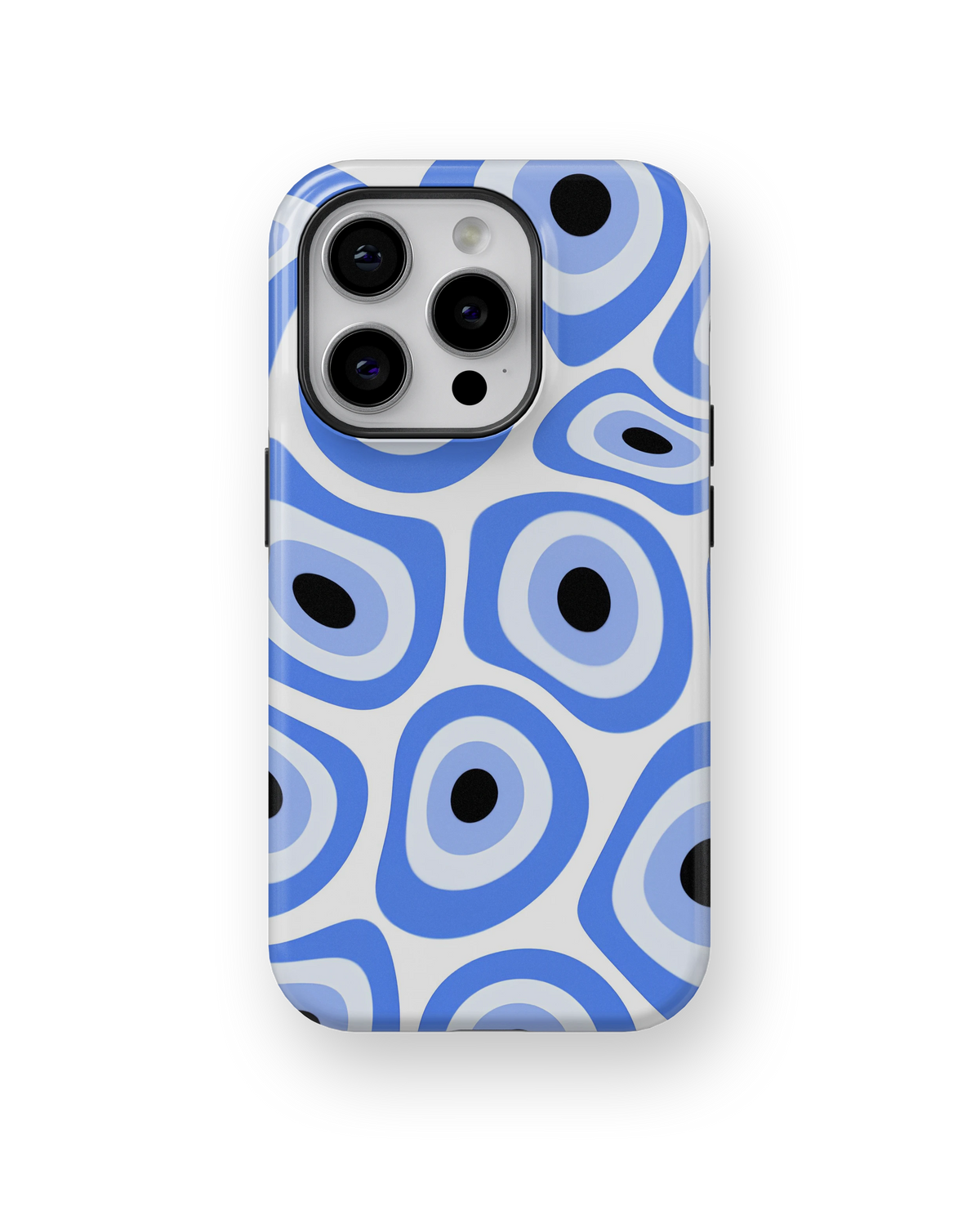 Coque iPhone – Design Œil Bleu