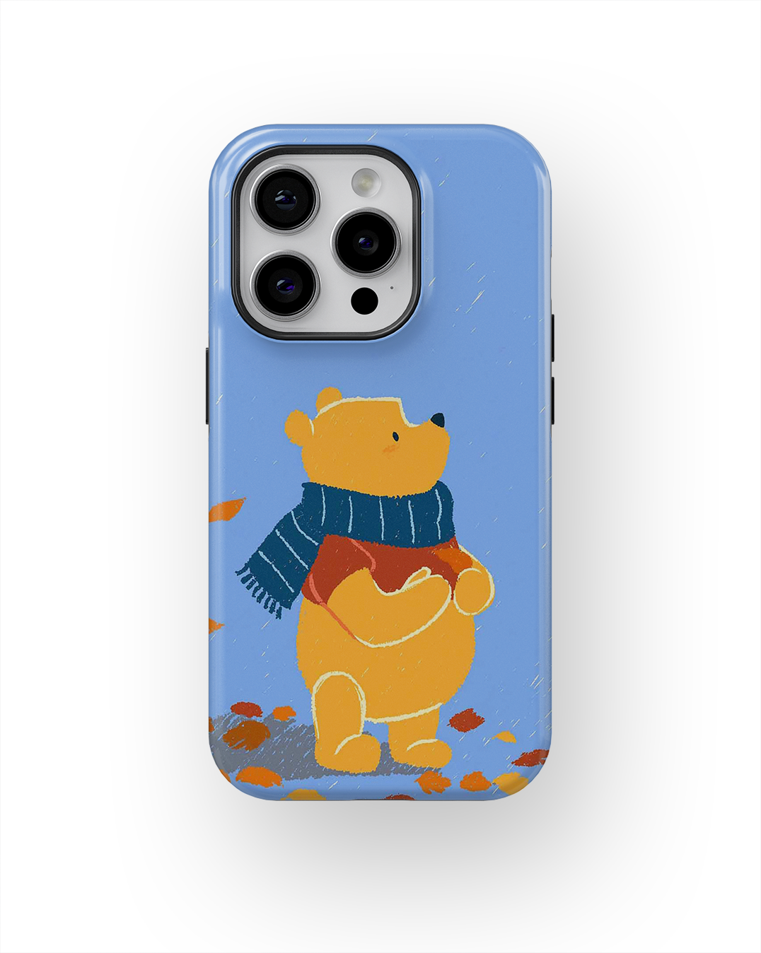 Coque iPhone – Ours Mignon Style Automne