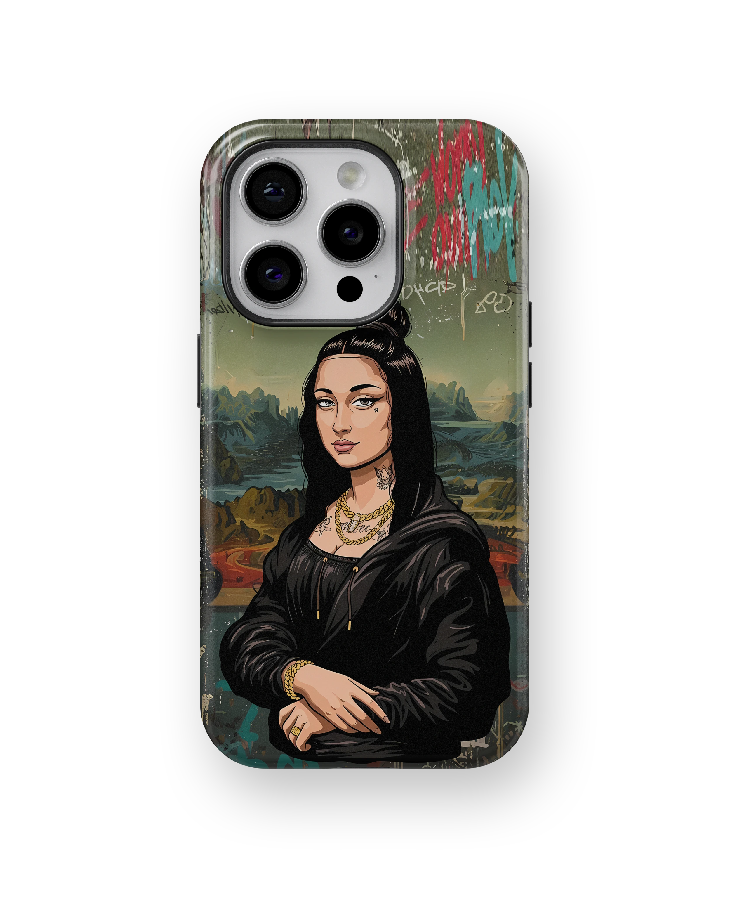 Coque iPhone Mona Lisa Street Style