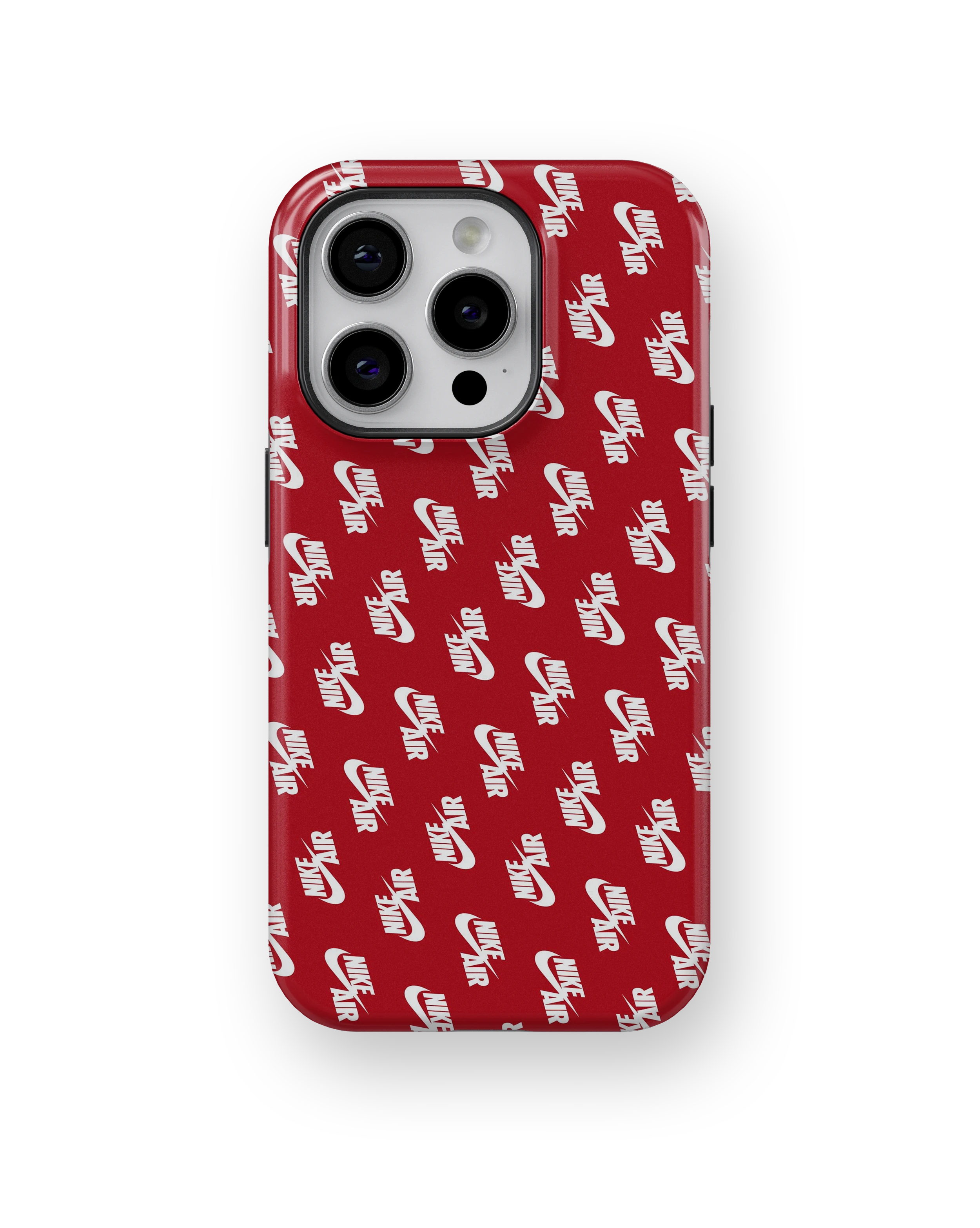 Coque iPhone – Design Nike Air Rouge