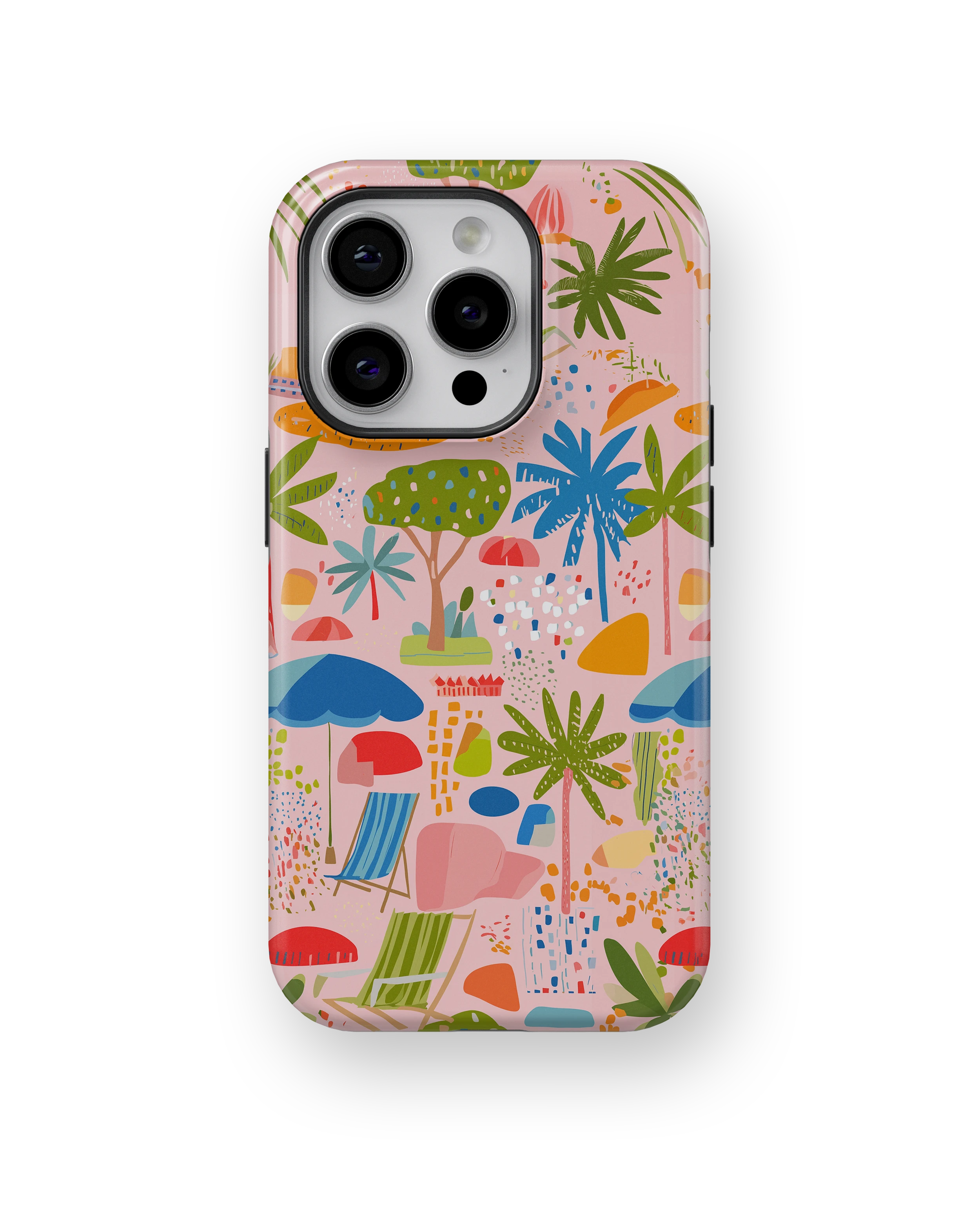 Coque iPhone – Design Summer Pastel Plage & Vacances
