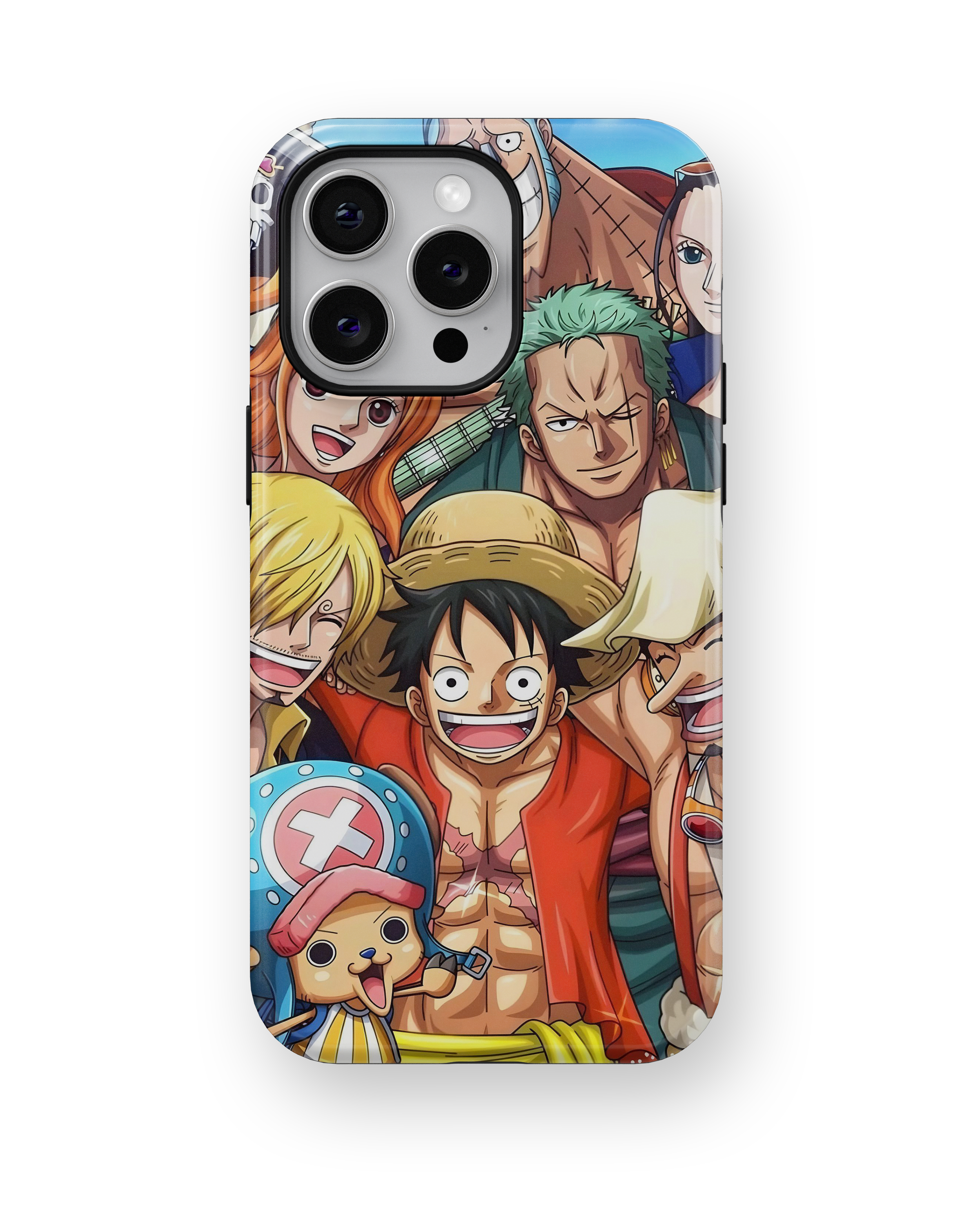 Coque iPhone Équipage Straw Hat – Anime One Piece