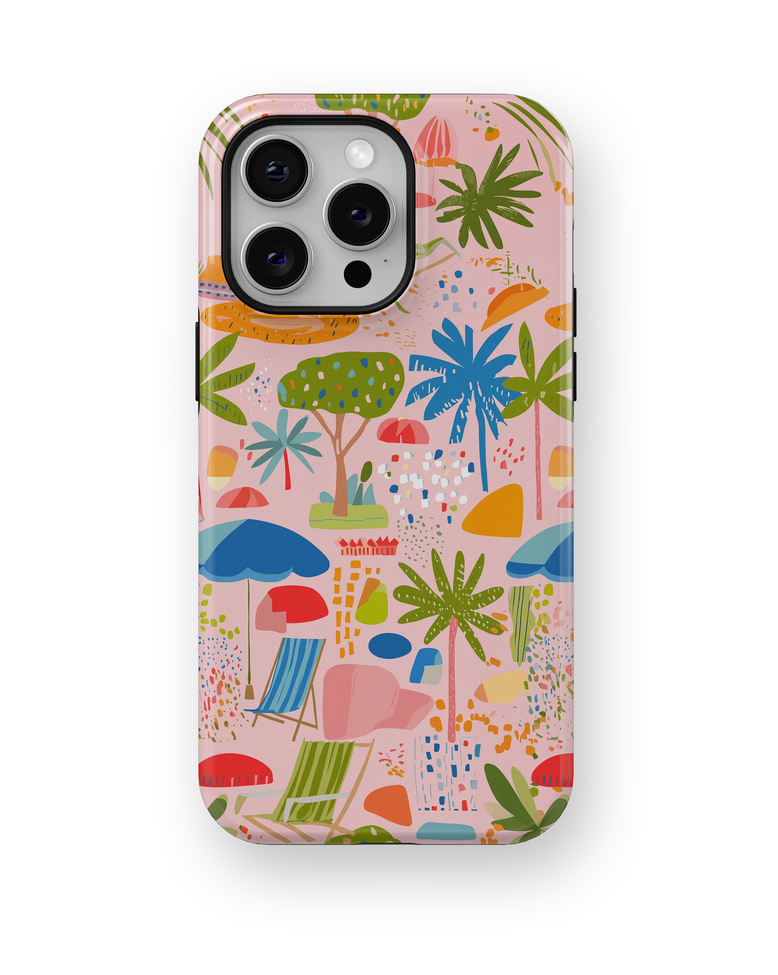 Coque iPhone – Design Summer Pastel Plage & Vacances