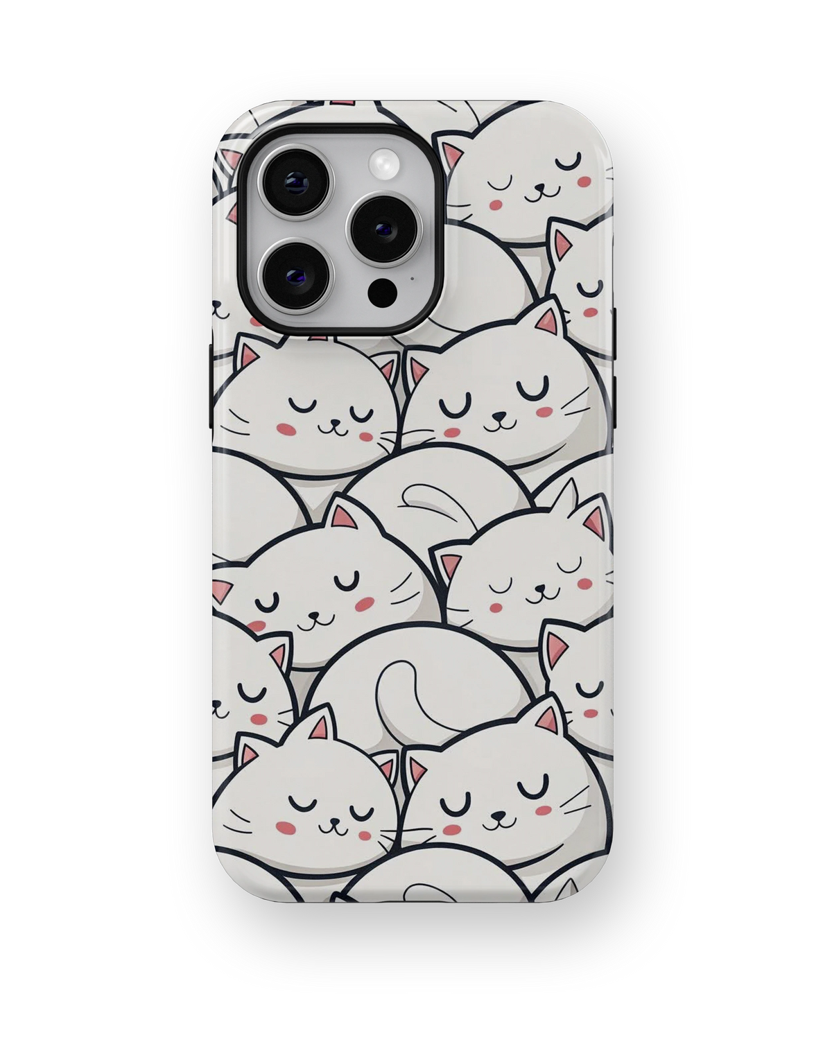 Coque iPhone – Cute Cats Pattern