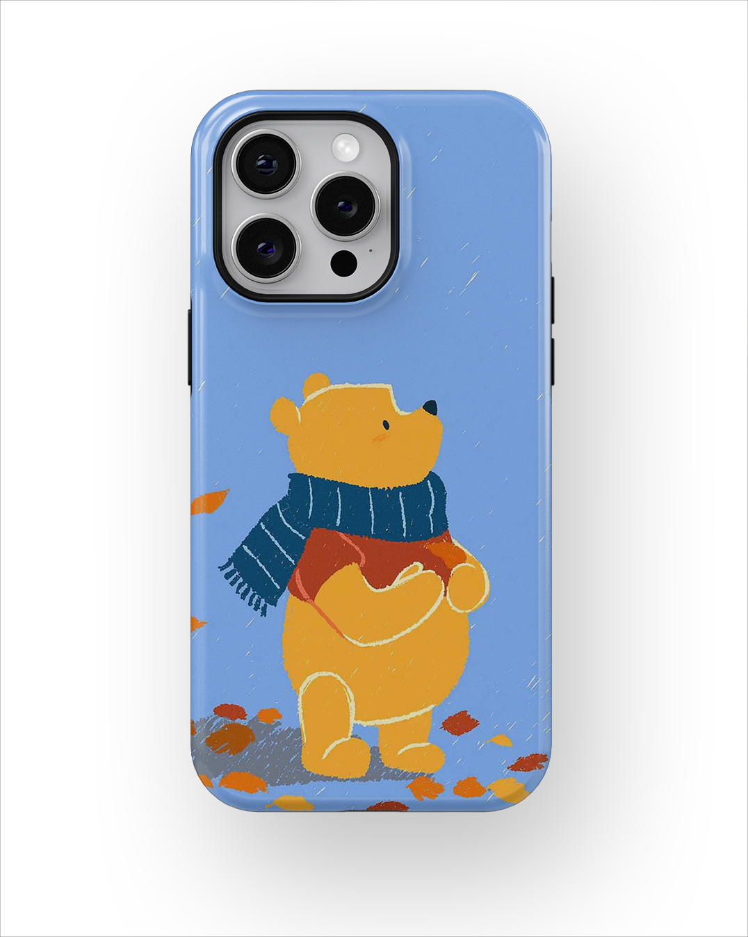 Coque iPhone – Ours Mignon Style Automne