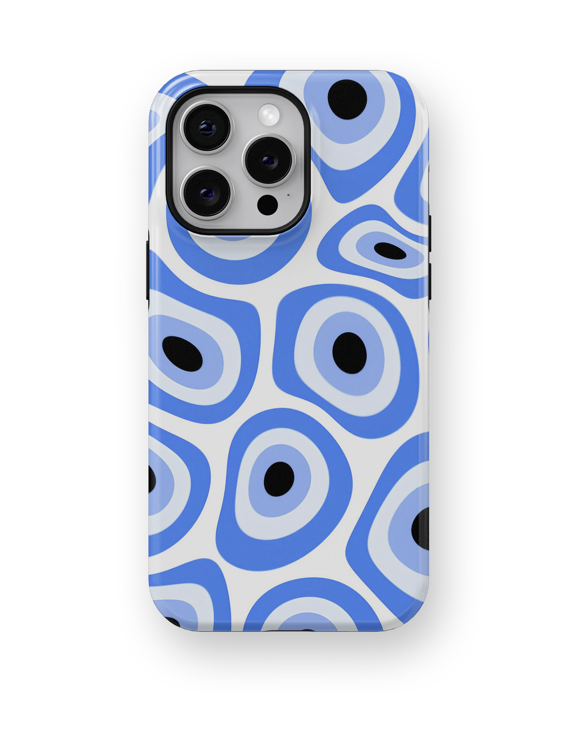 Coque iPhone – Design Œil Bleu