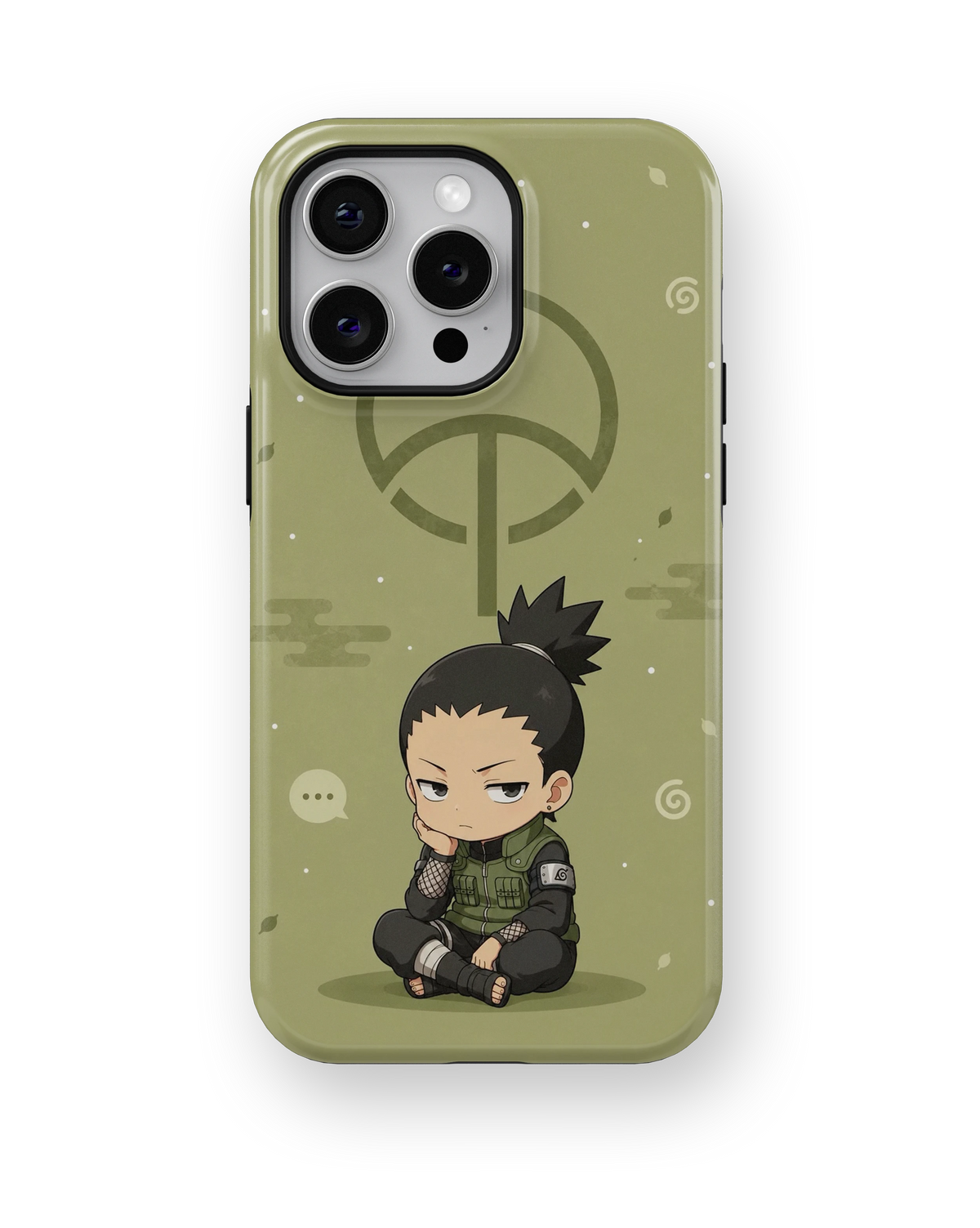 Coque iPhone Shikamaru – Style vert | Naruto