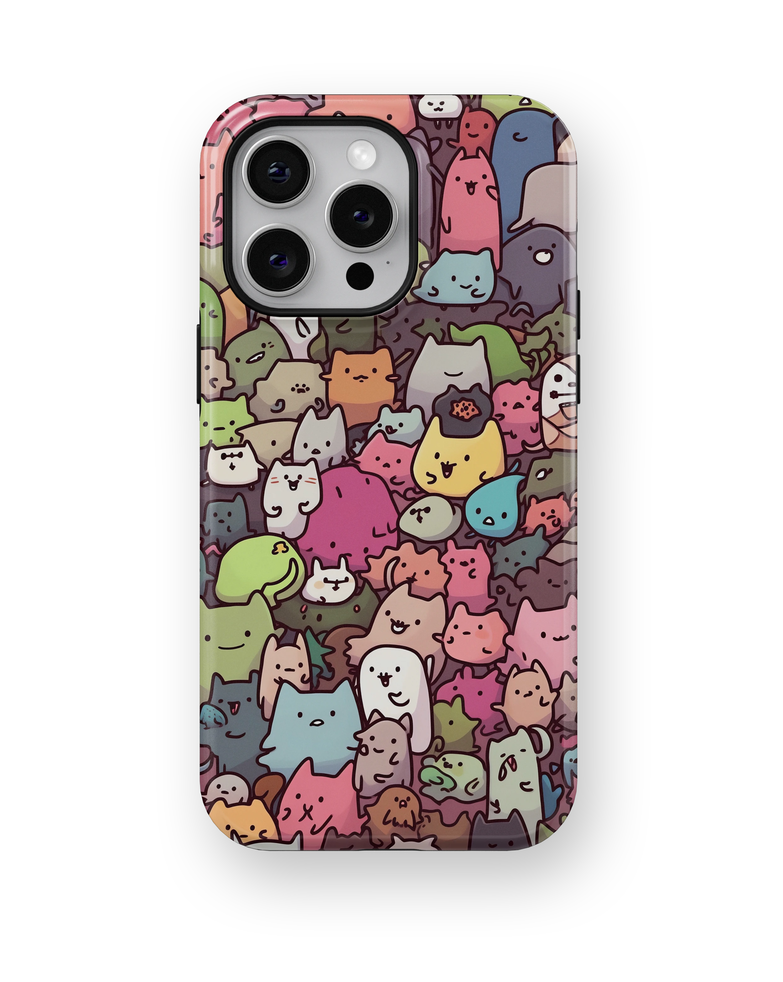 Coque iPhone – Design Animaux Kawaii