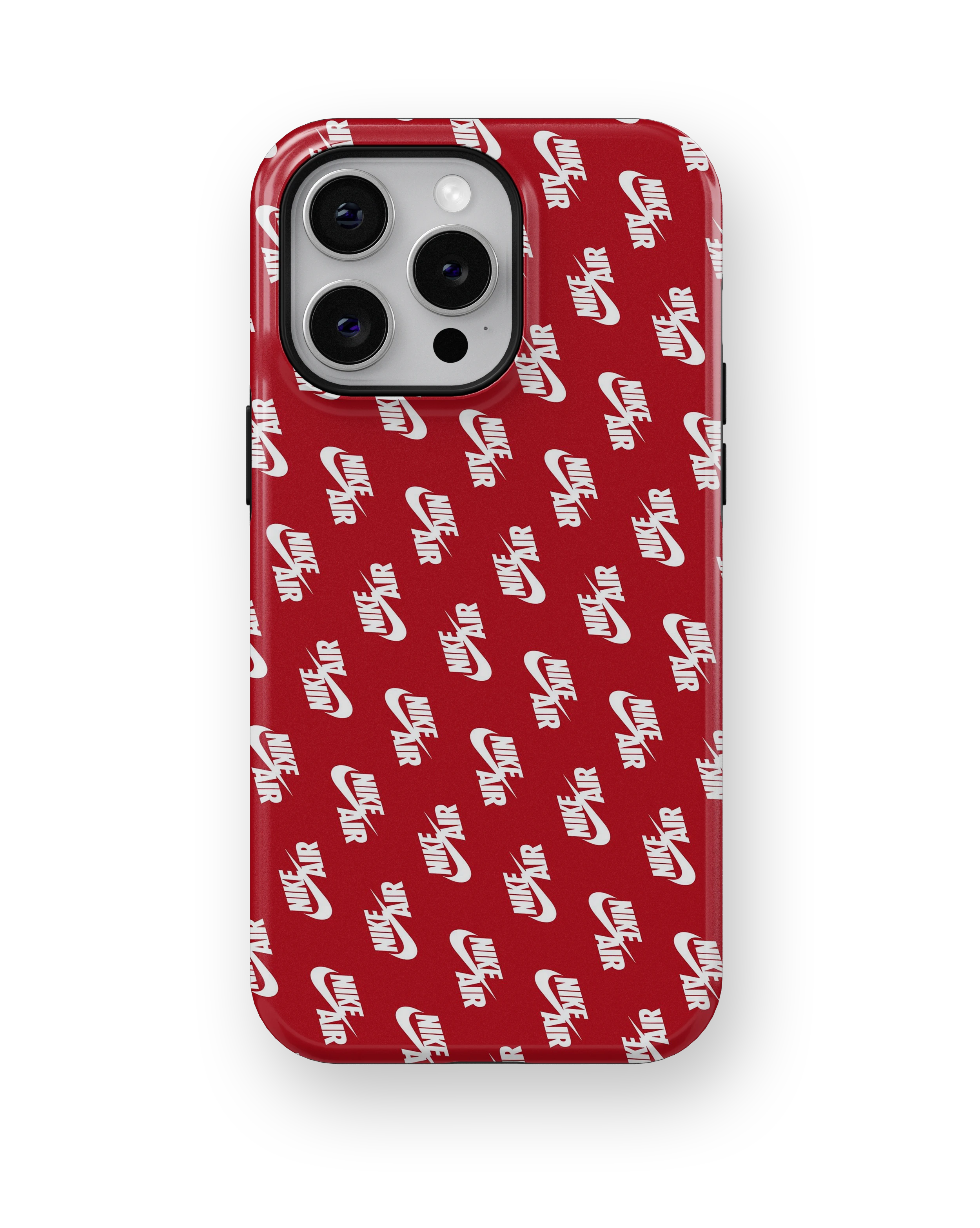 Coque iPhone – Design Nike Air Rouge