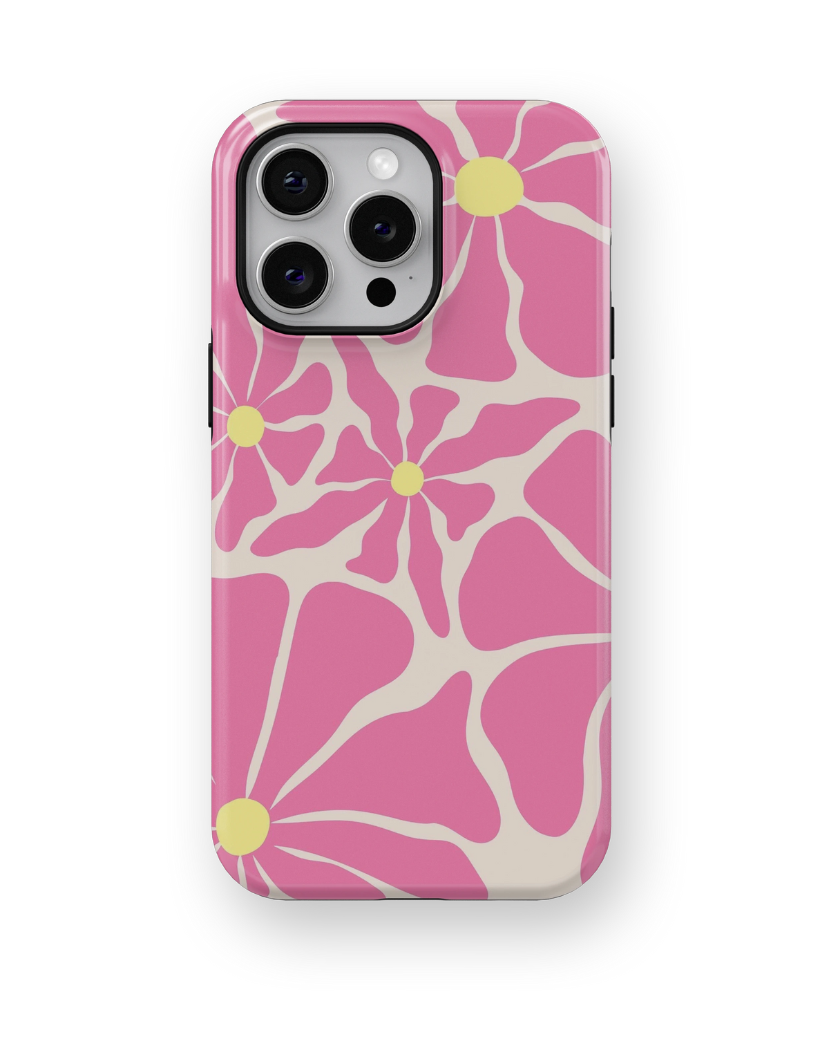 Coque iPhone – Design Fleurs Pop