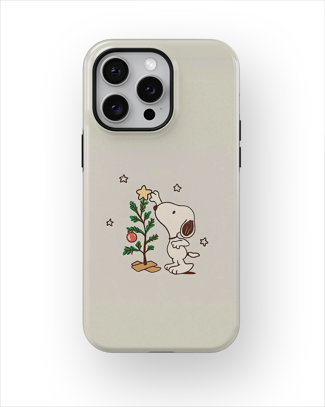 Coque iPhone – Snoopy Noël Minimaliste