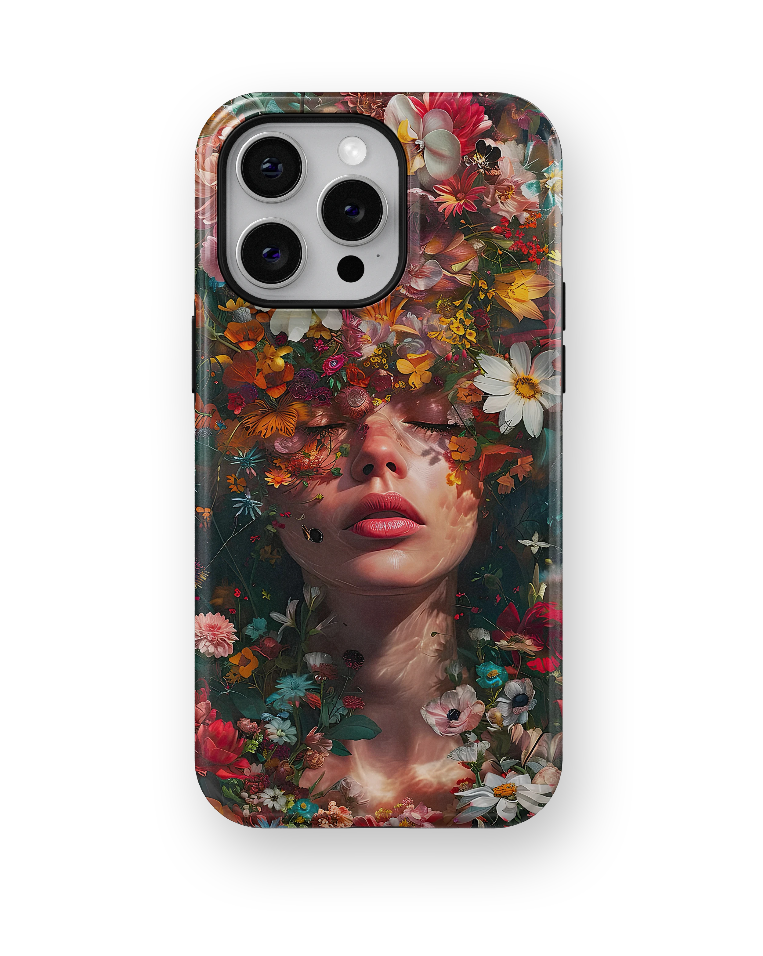 Coque iPhone Femme Florale Artistique