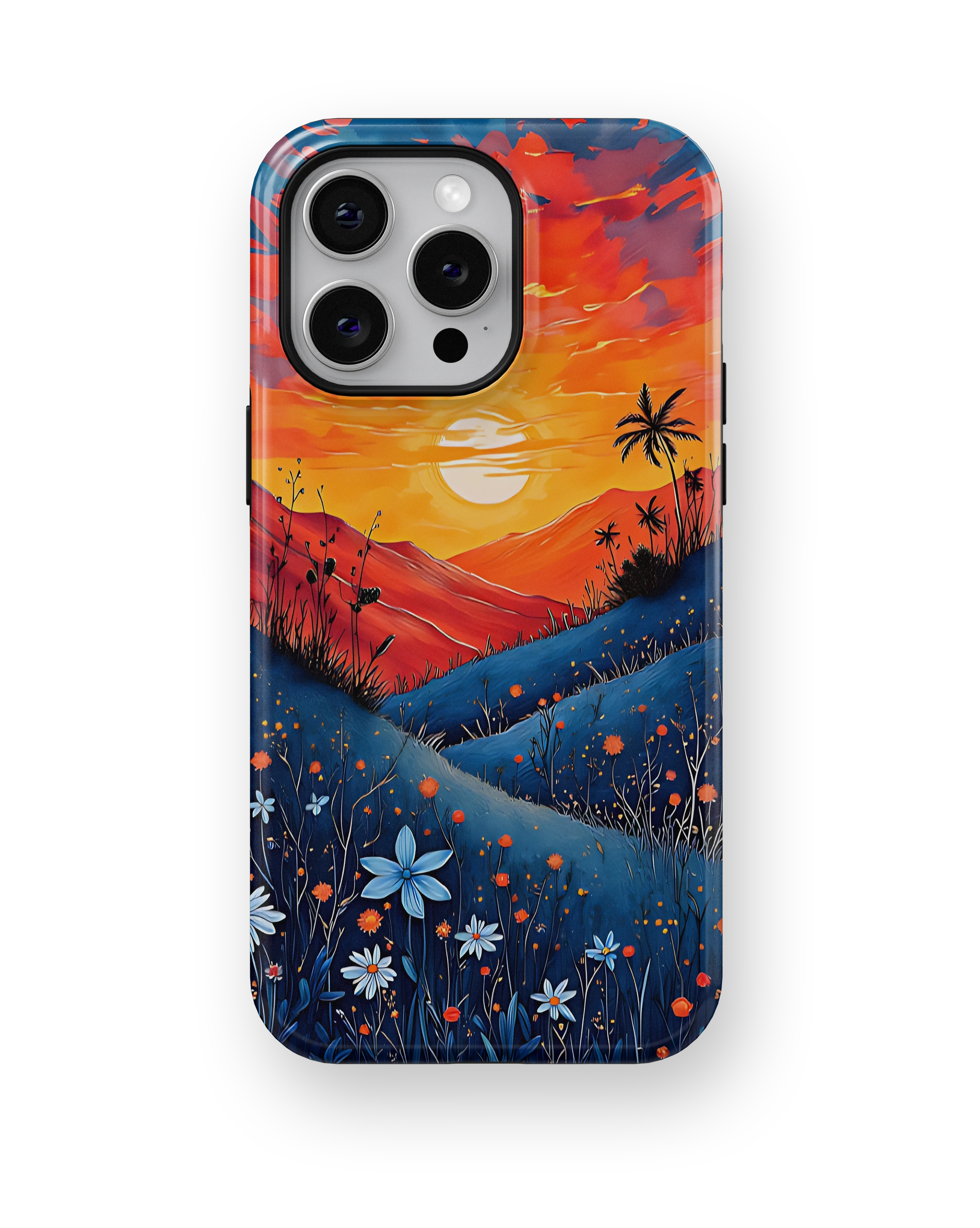 Coque iPhone Sunset Landscape