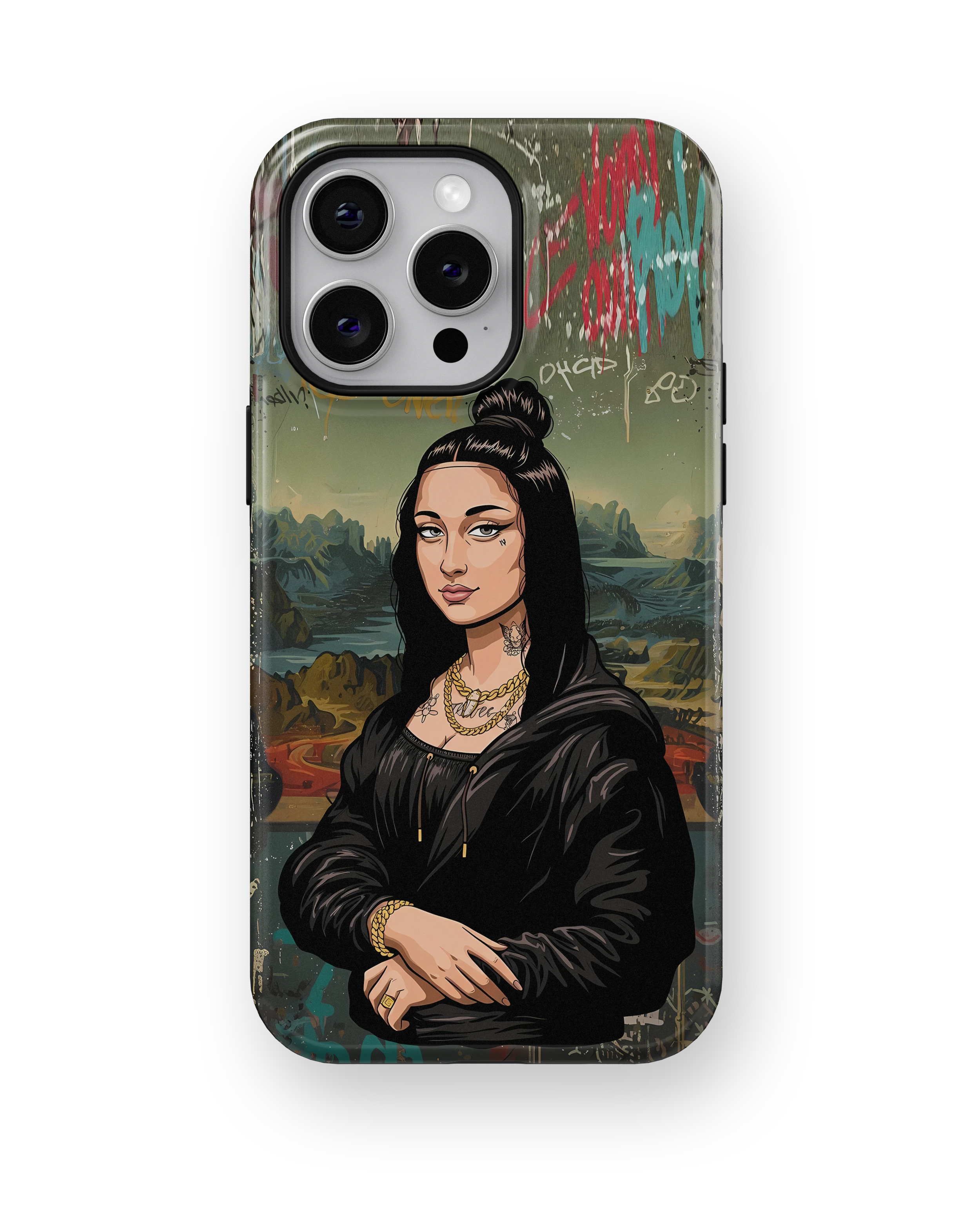 Coque iPhone Mona Lisa Street Style