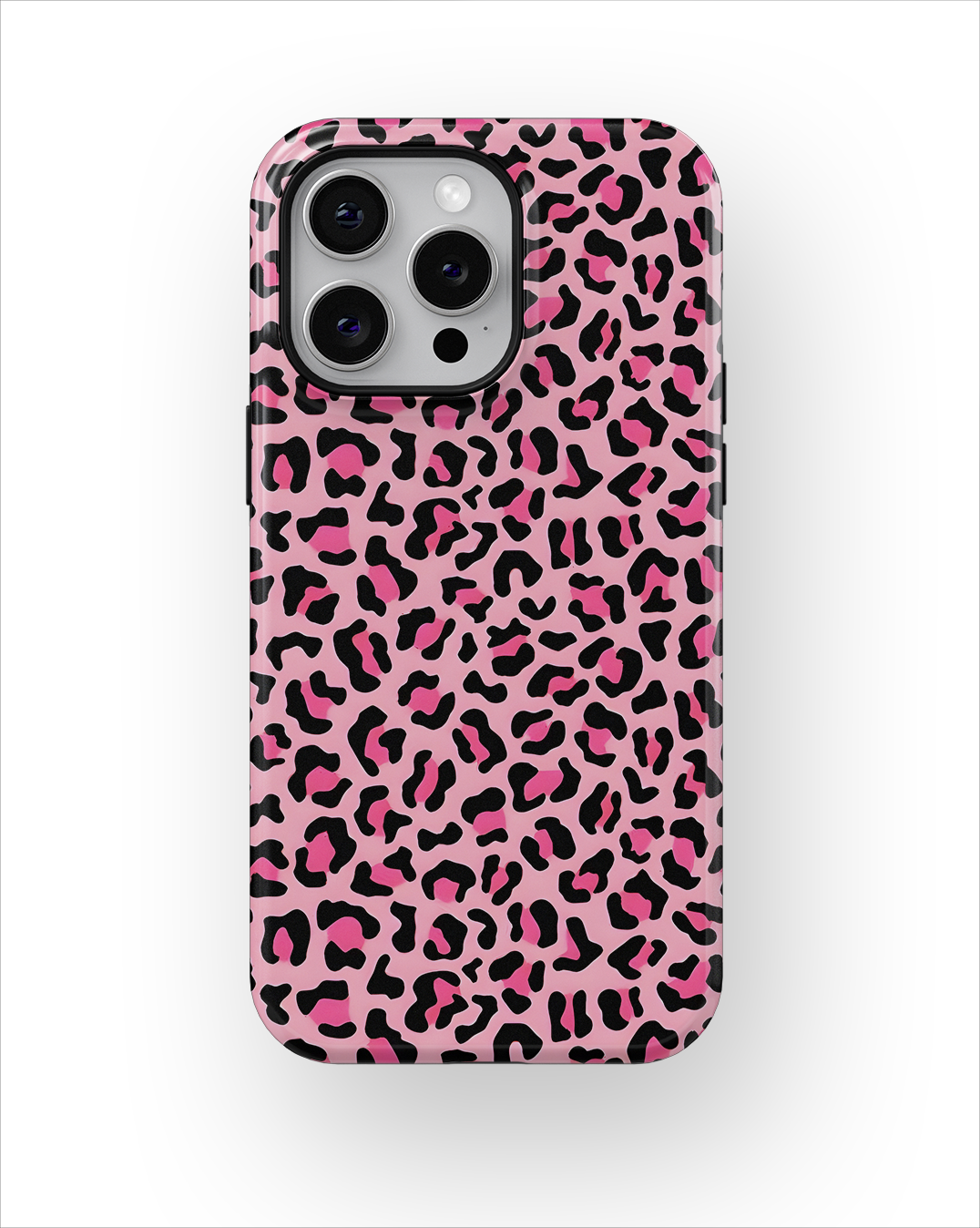 Coque iPhone – Motif Léopard Rose Tendance