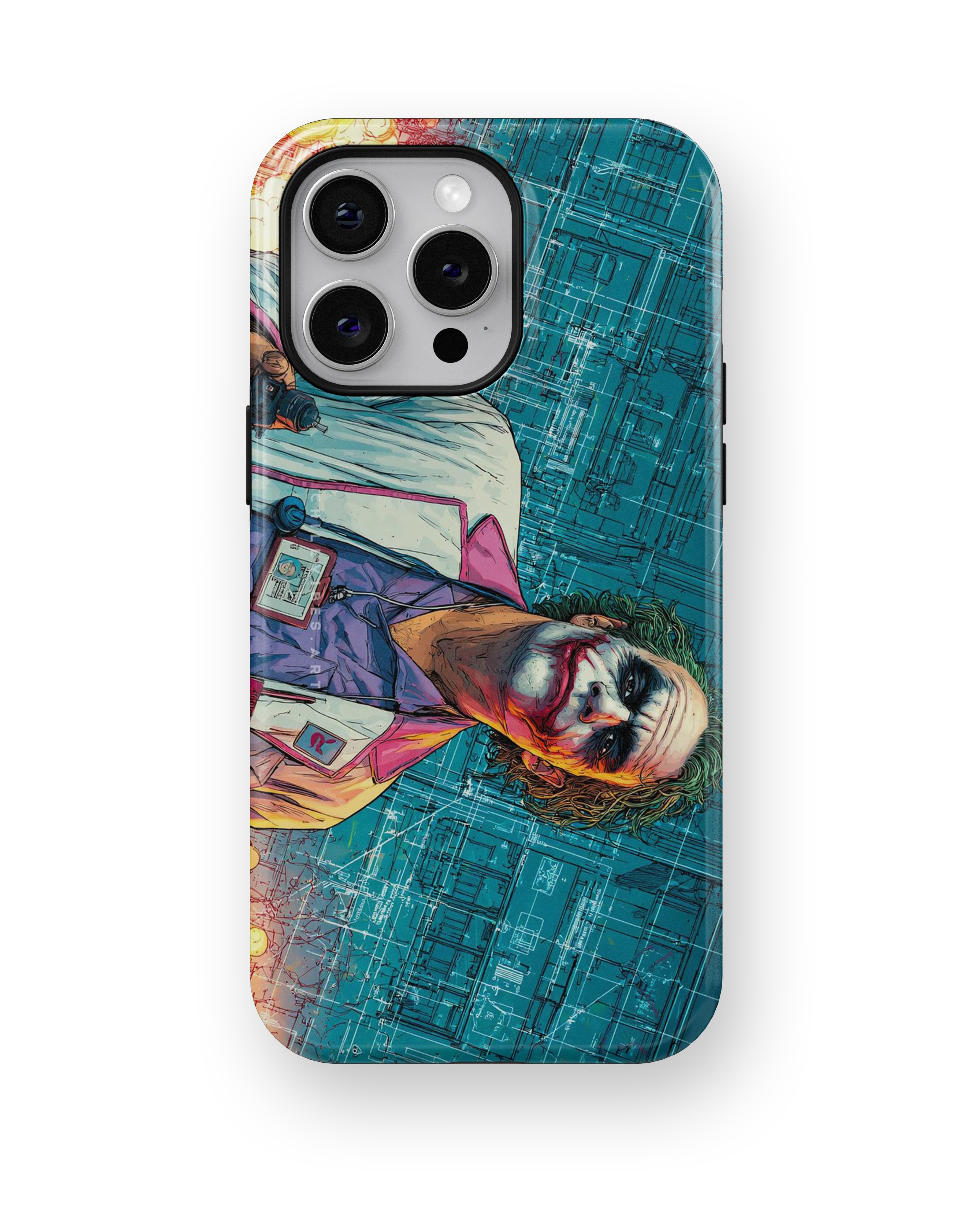Coque iPhone Joker Art Urbain