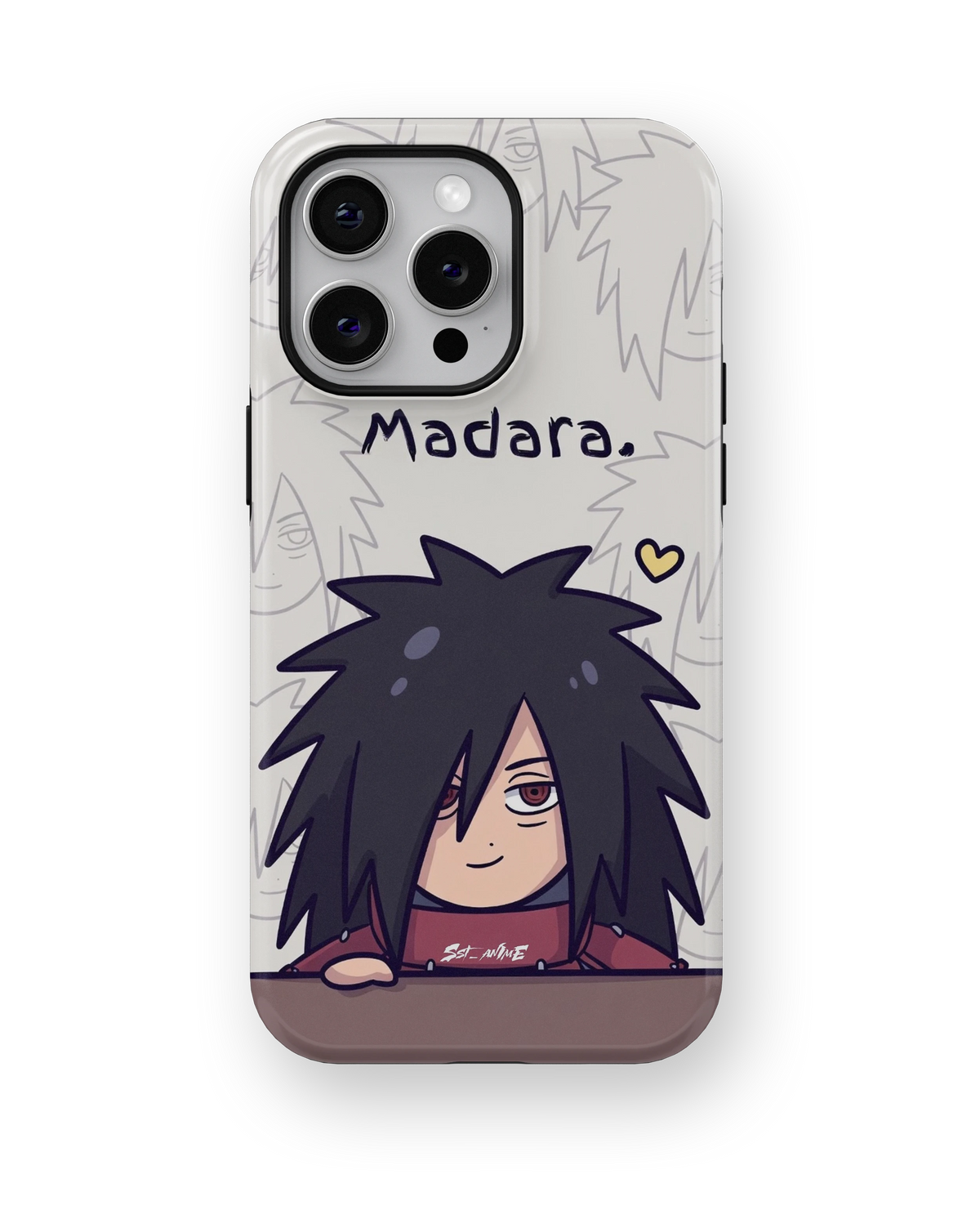Coque iPhone Madara – Style chibi | Naruto