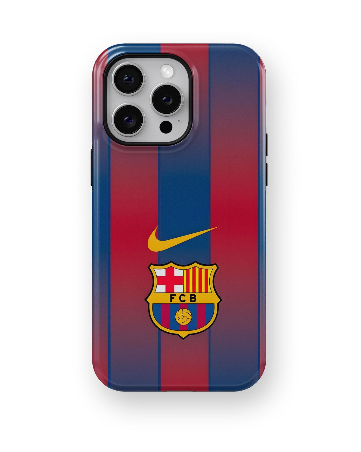 Coque iPhone – Design FC Barcelone Stripes