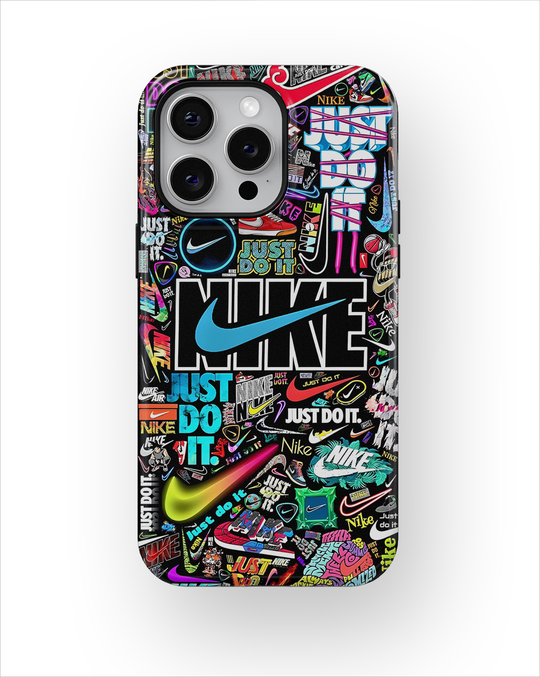 Coque iPhone – Design Streetwear Nike Multicolore