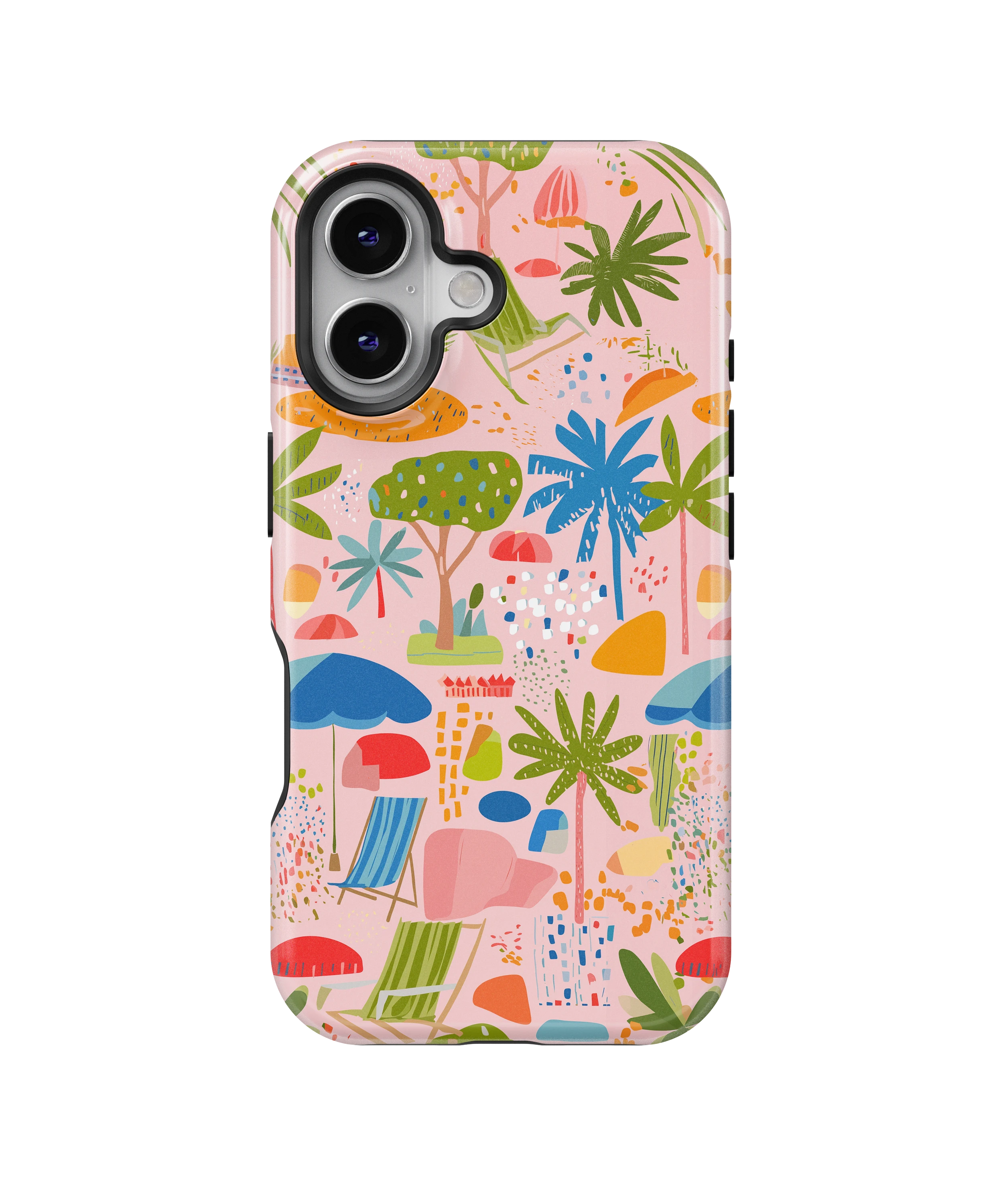Coque iPhone – Design Summer Pastel Plage & Vacances