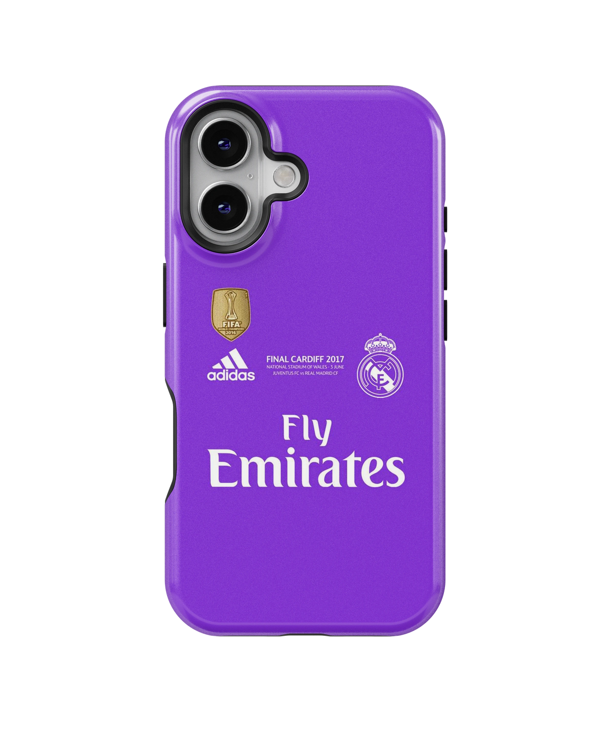 Coque iPhone Real Madrid – Violet | Fly Emirates