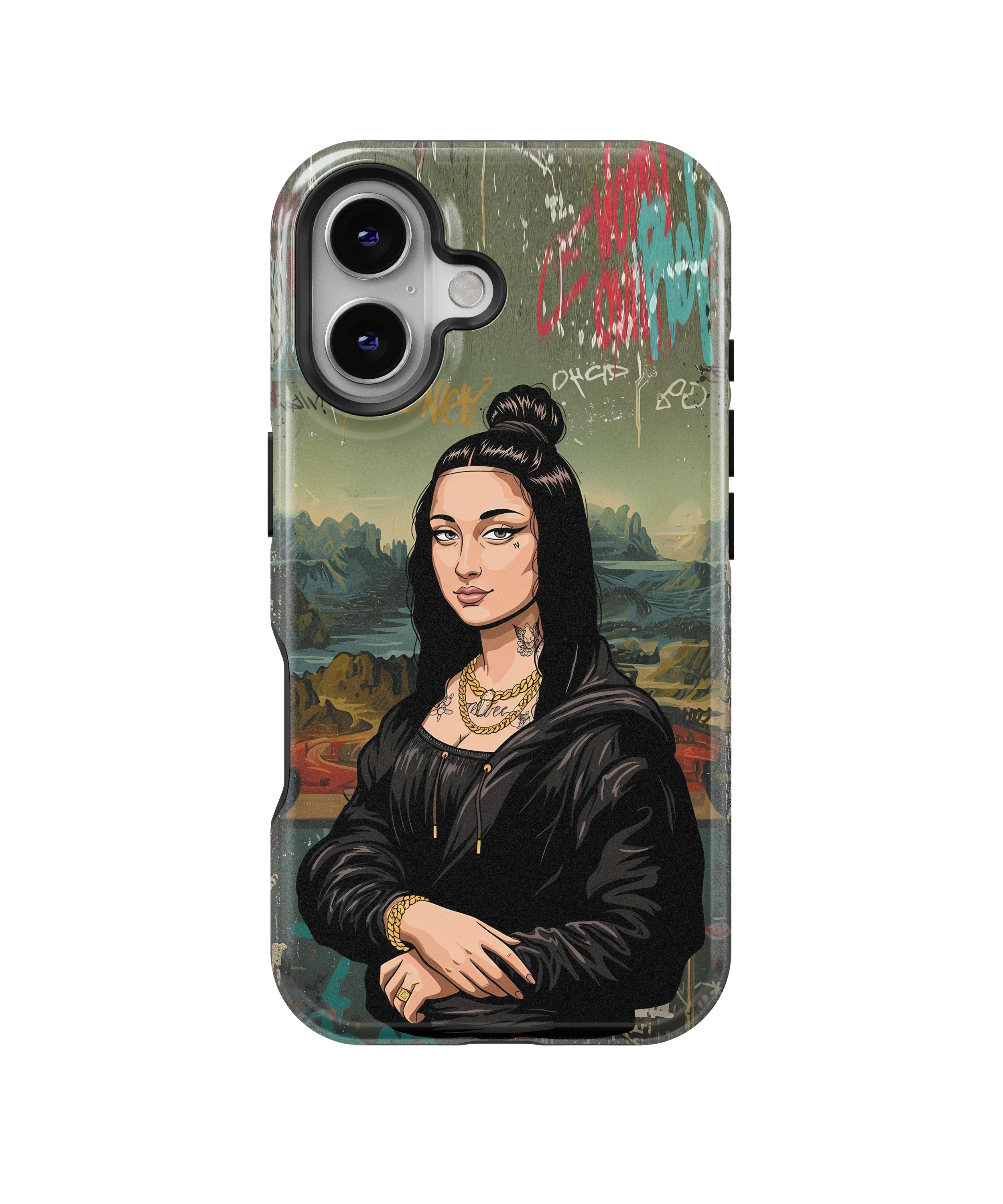 Coque iPhone Mona Lisa Street Style