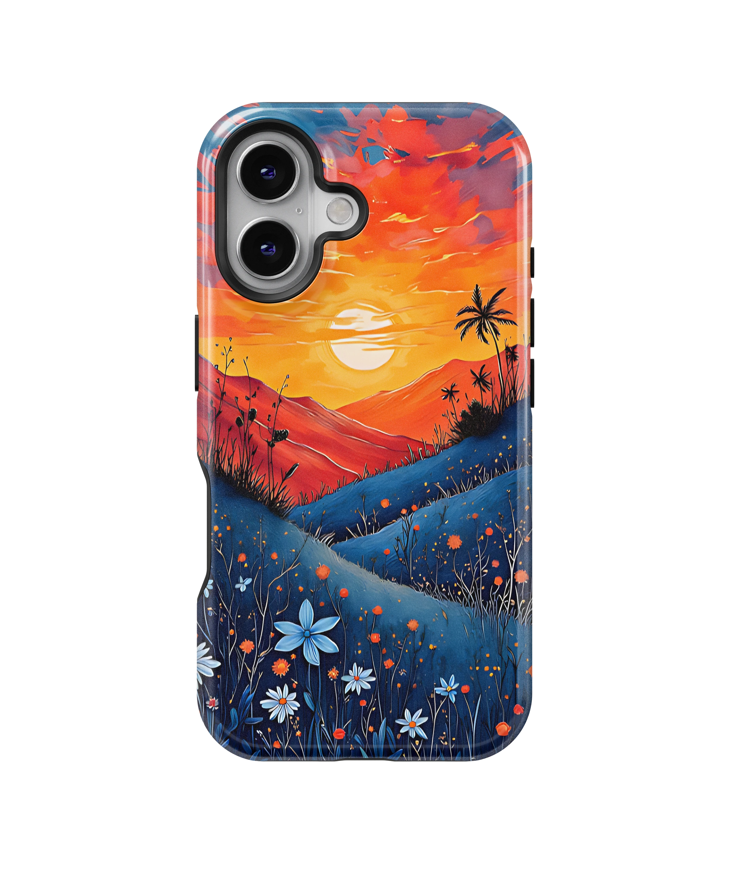 Coque iPhone Sunset Landscape