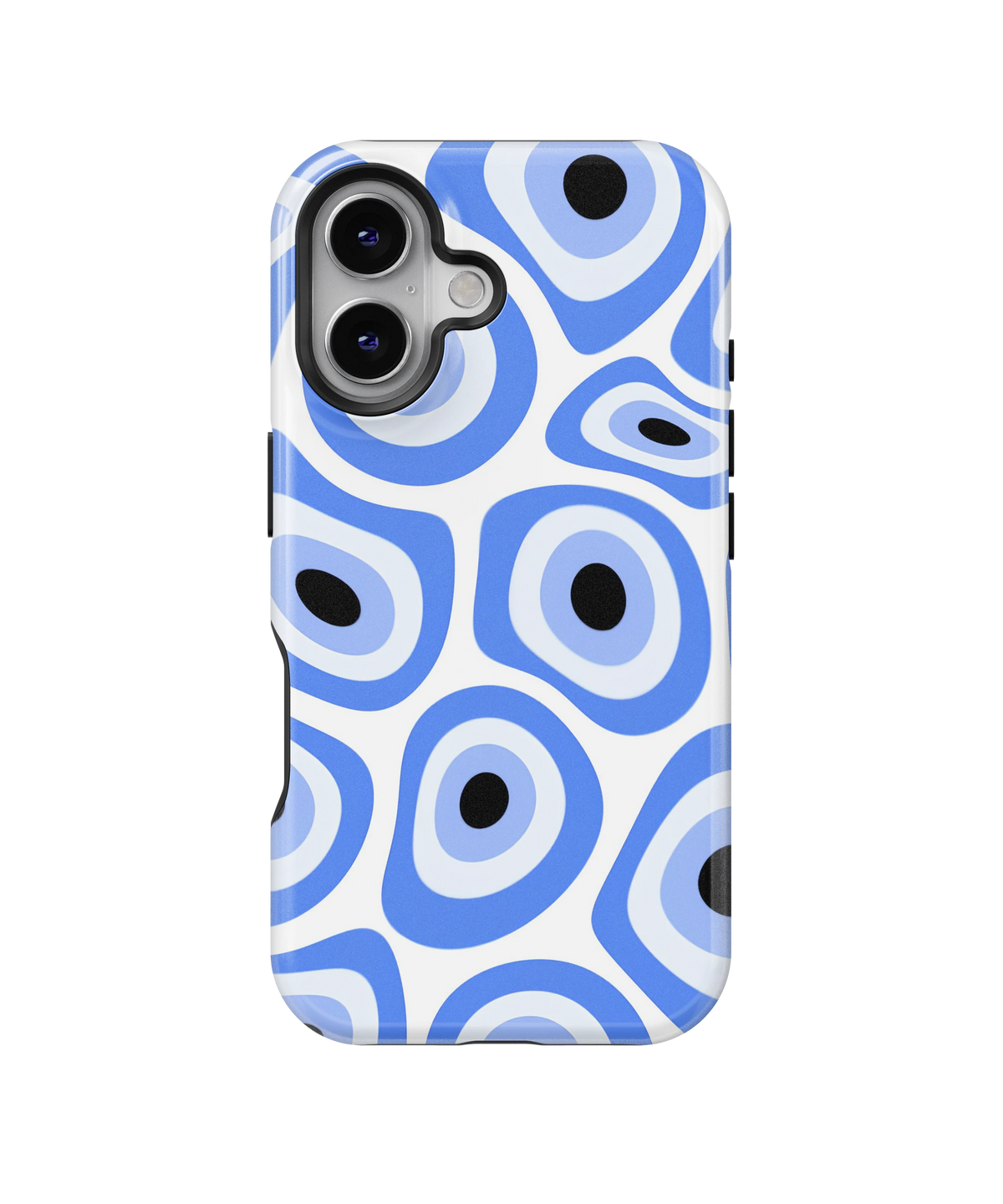 Coque iPhone – Design Œil Bleu