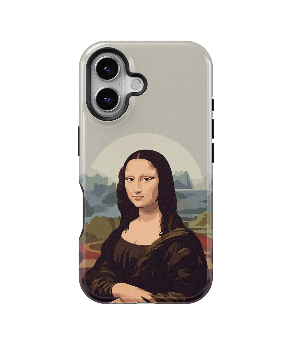 Coque iPhone – Design Mona Lisa Pop