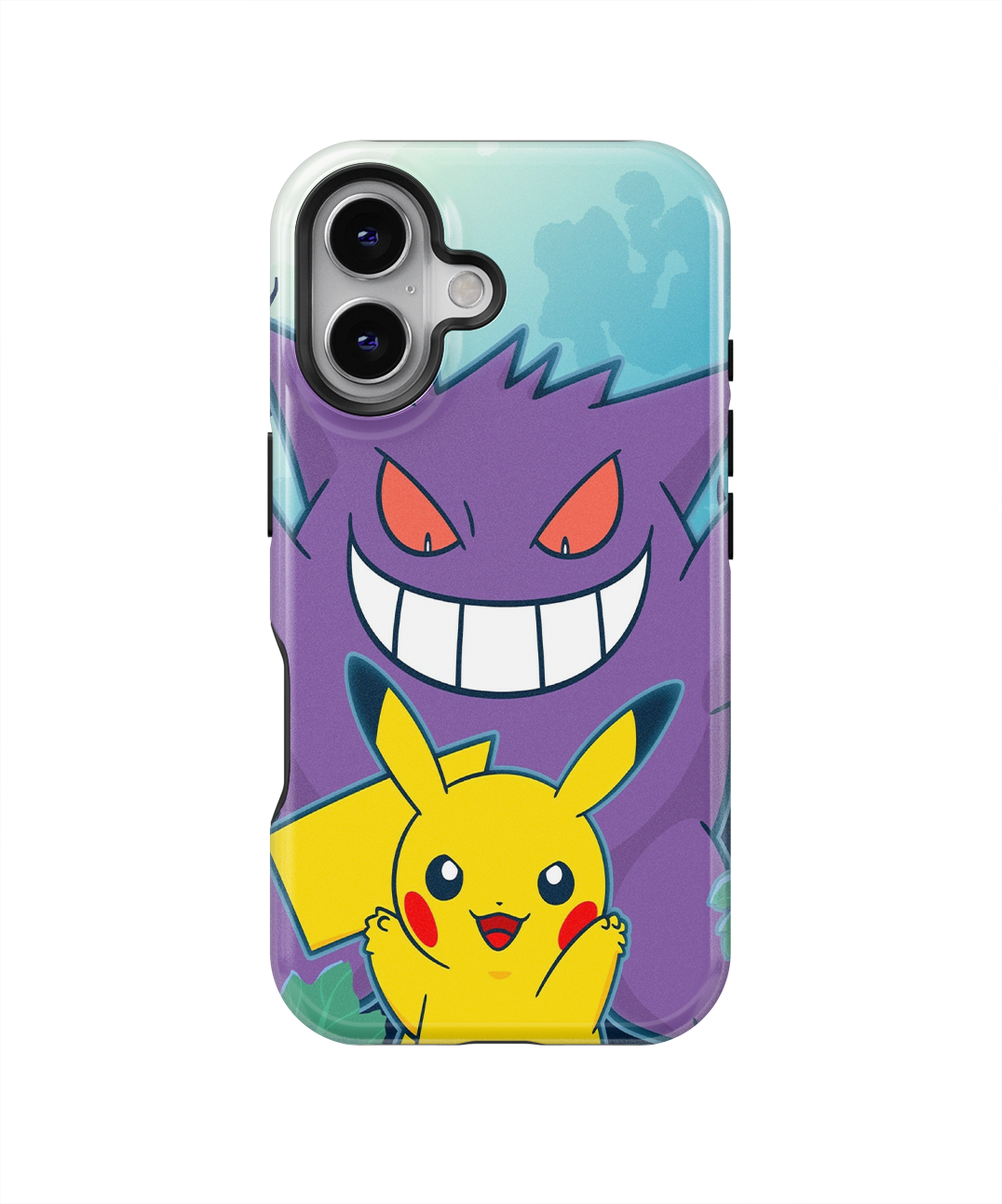 Coque iPhone – Pikachu & Gengar Fun & Gaming
