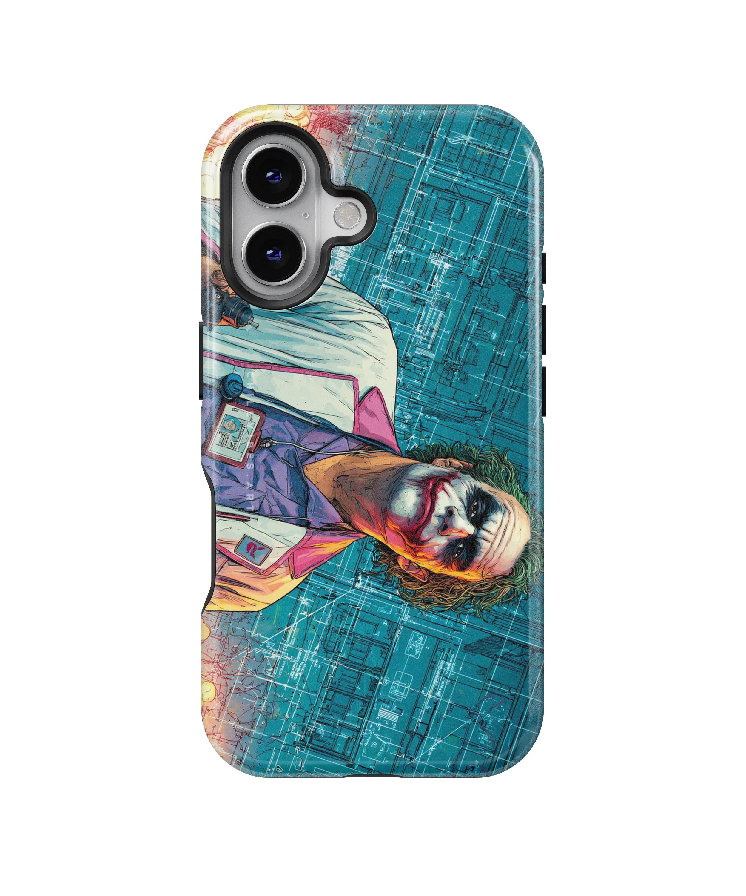 Coque iPhone Joker Art Urbain