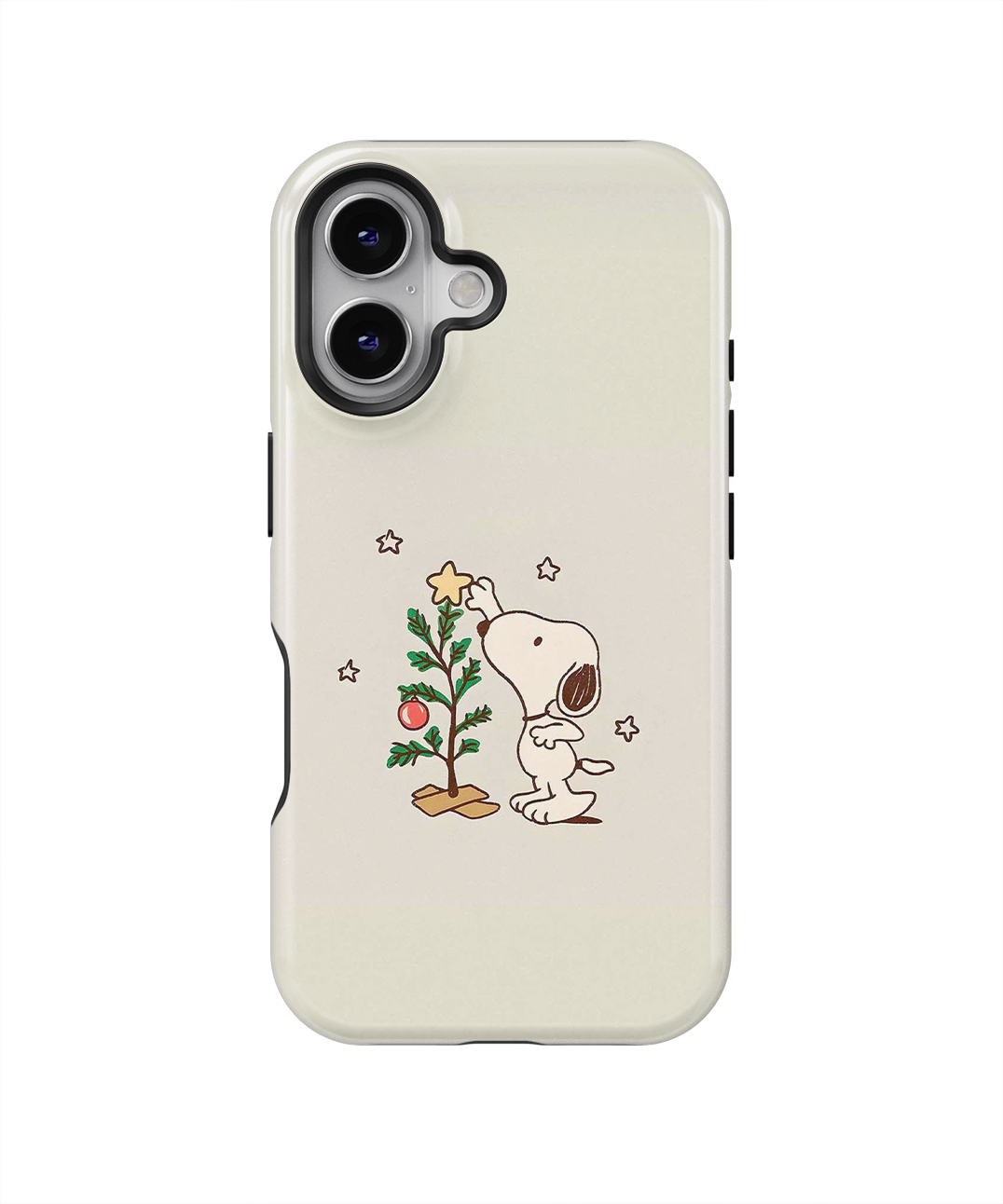 Coque iPhone – Snoopy Noël Minimaliste