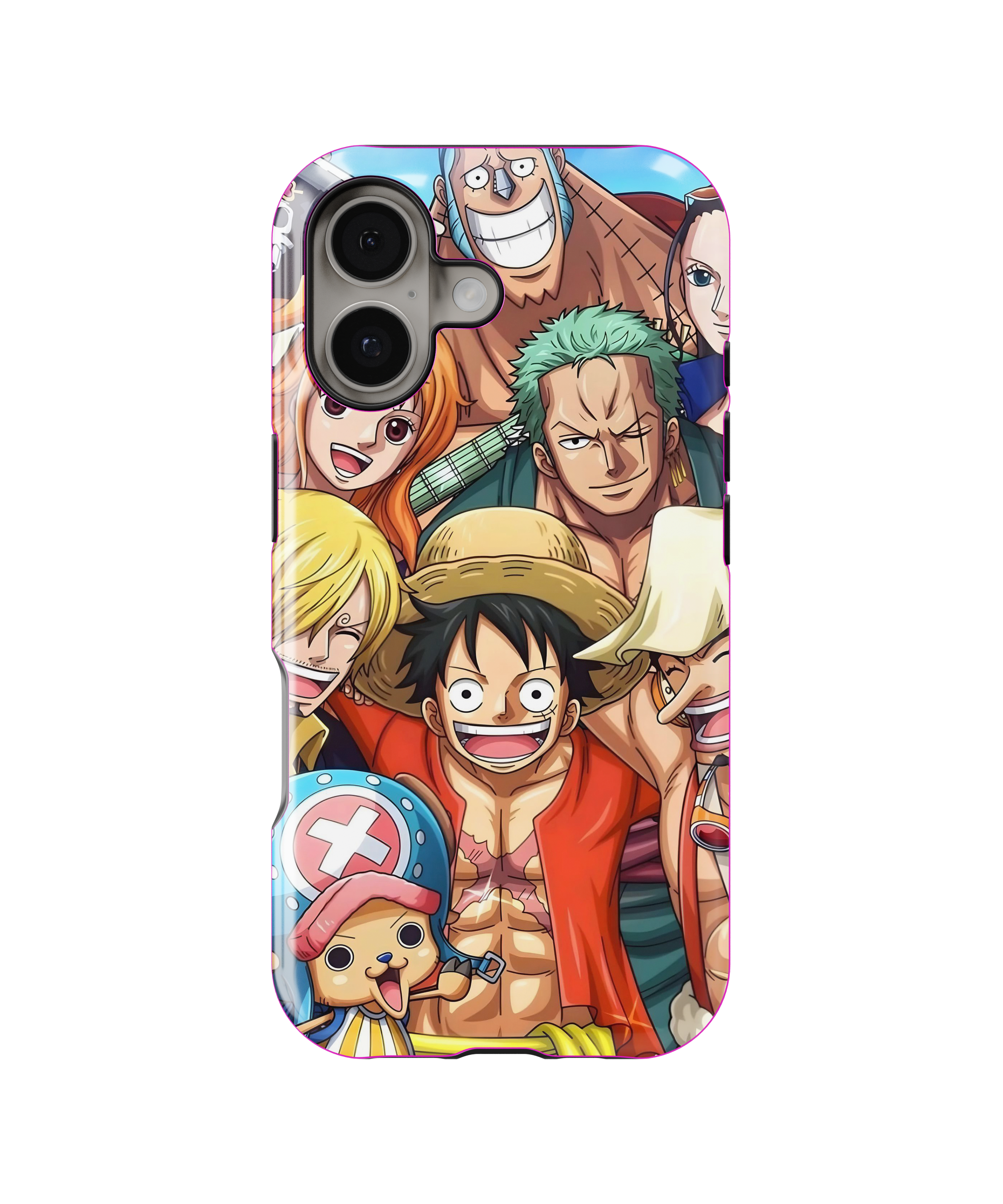 Coque iPhone Équipage Straw Hat – Anime One Piece
