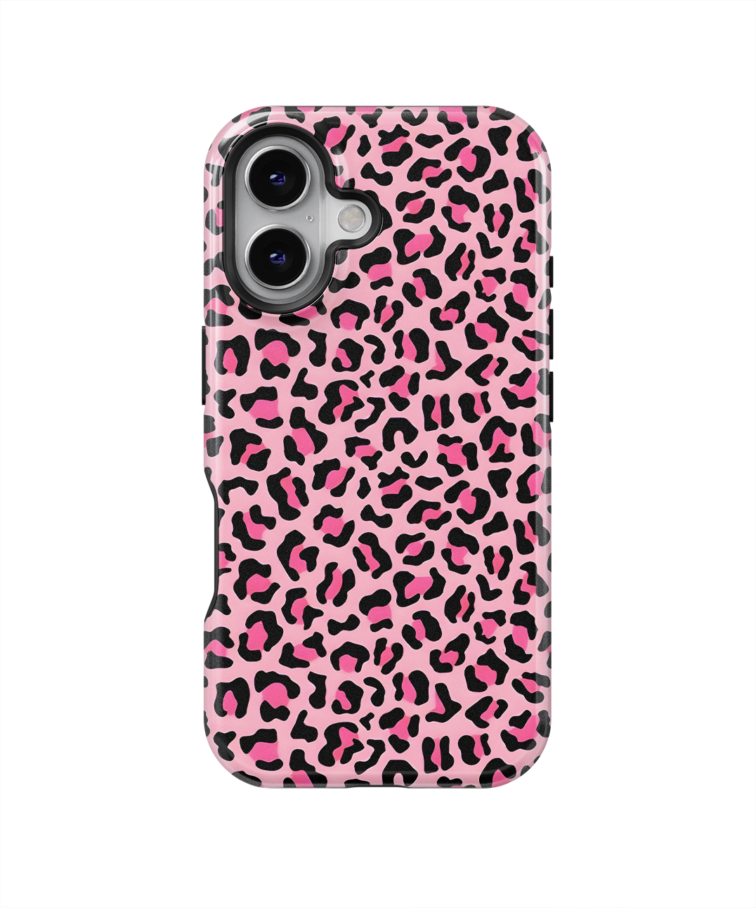 Coque iPhone – Motif Léopard Rose Tendance