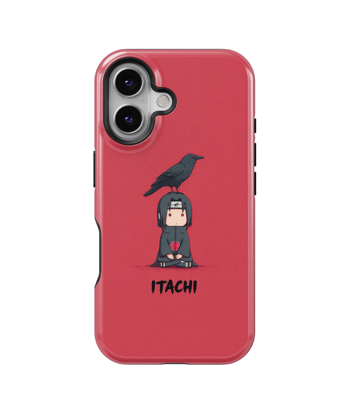 Coque iPhone Itachi – Design Chibi Rouge | Naruto