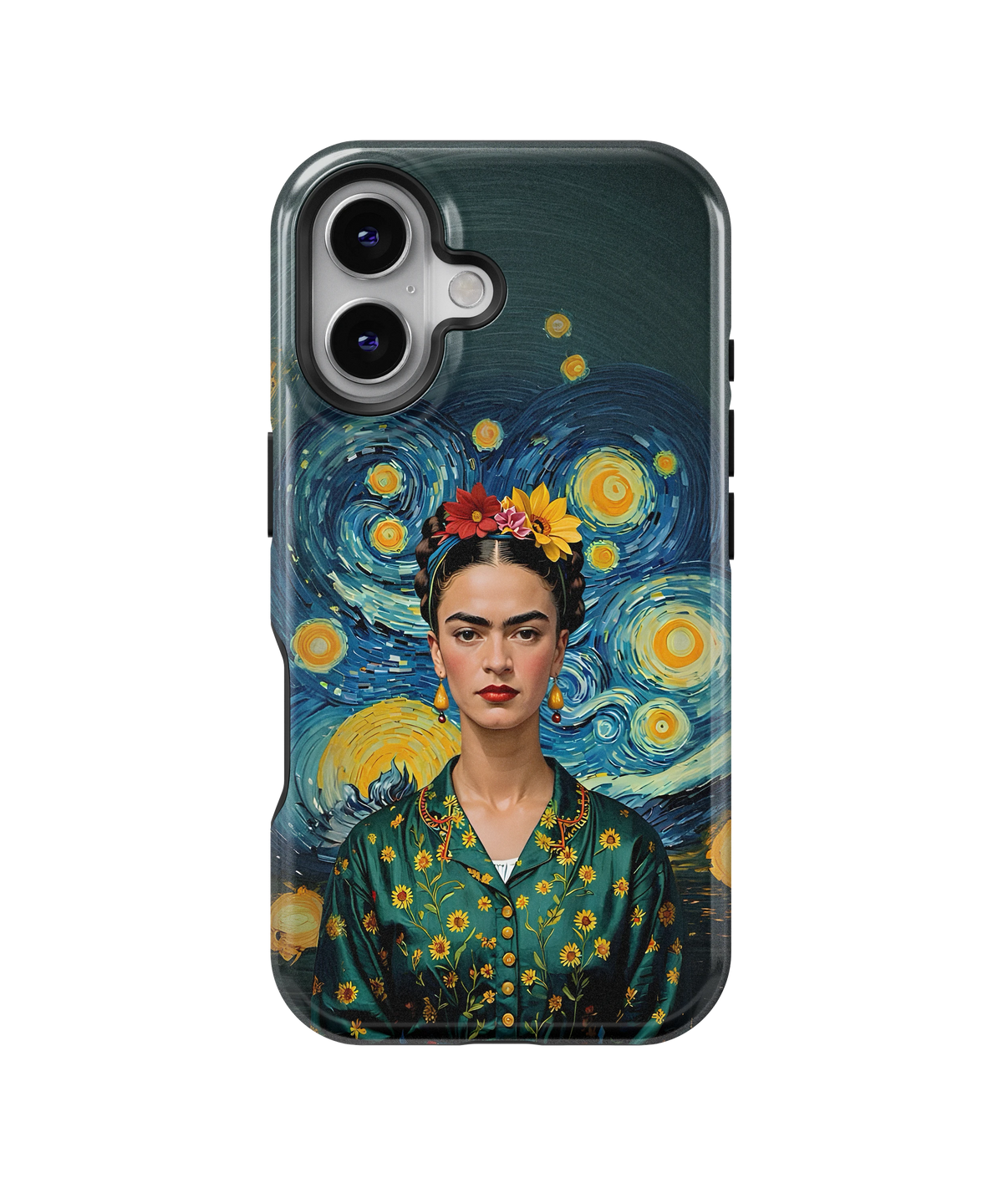 Coque iPhone Frida Kahlo – Style Floral | Art