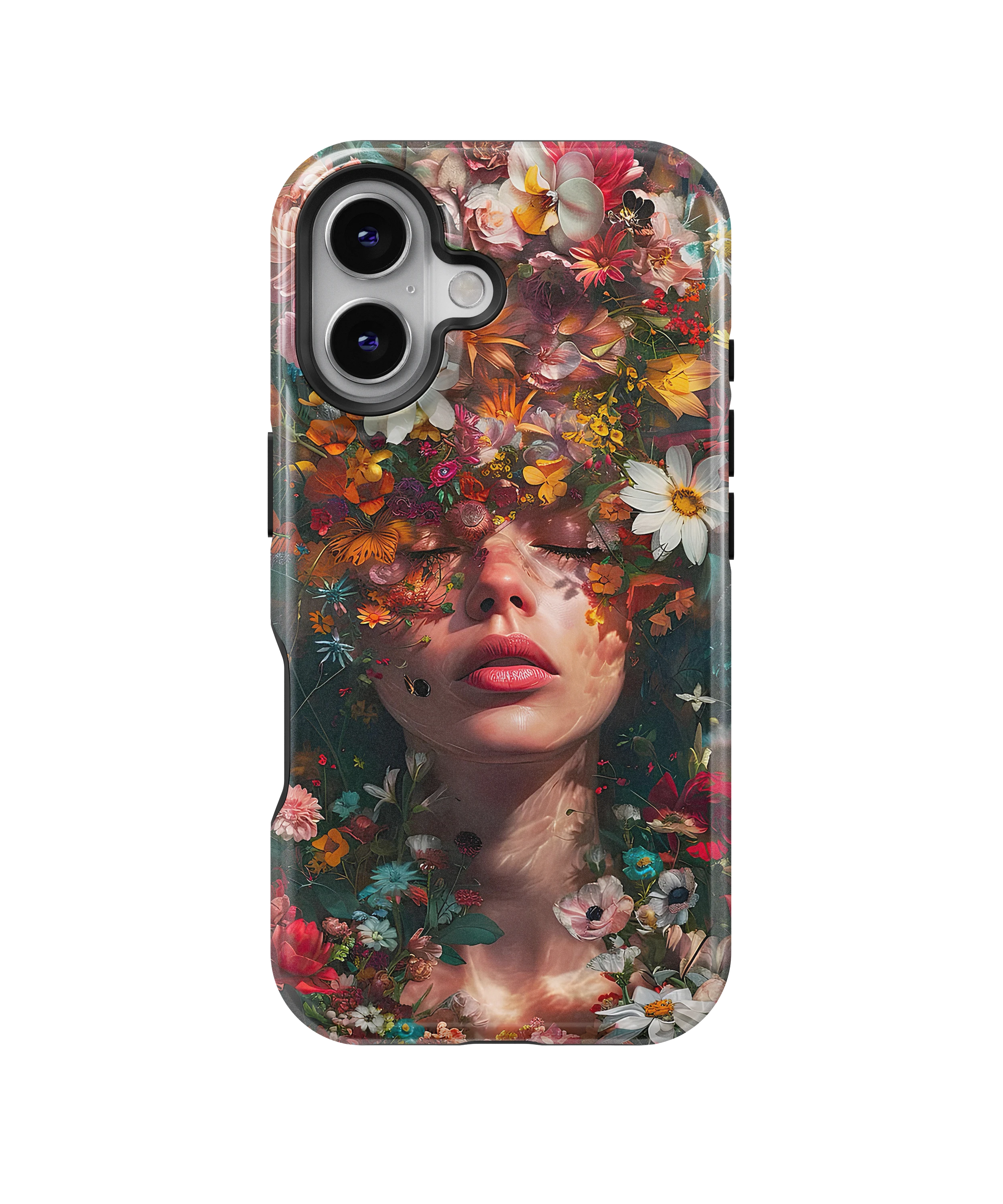 Coque iPhone Femme Florale Artistique