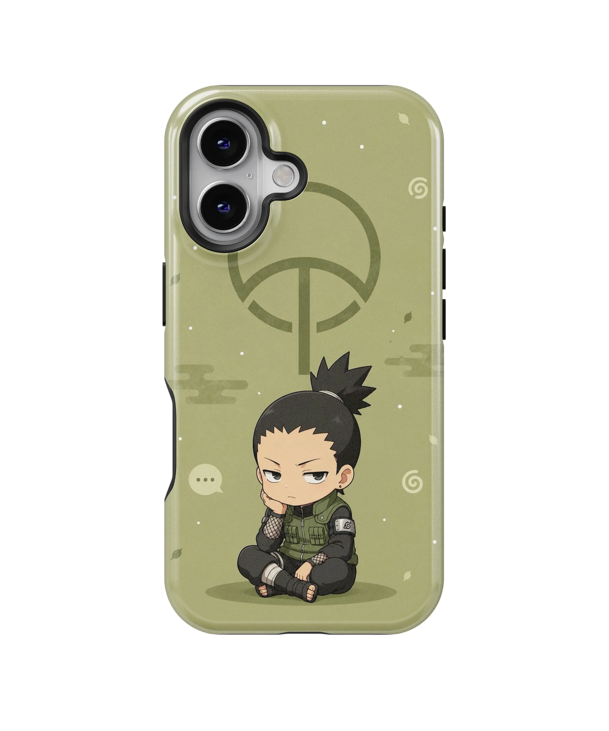 Coque iPhone Shikamaru – Style vert | Naruto