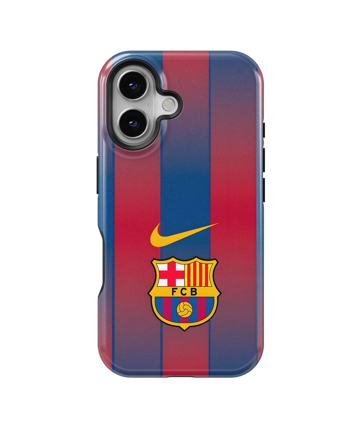 Coque iPhone – Design FC Barcelone Stripes