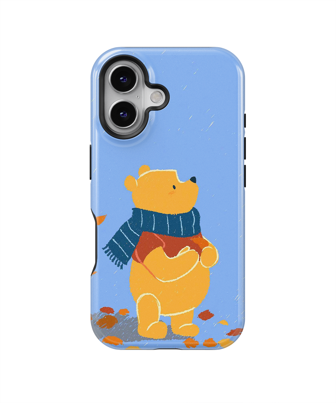 Coque iPhone – Ours Mignon Style Automne