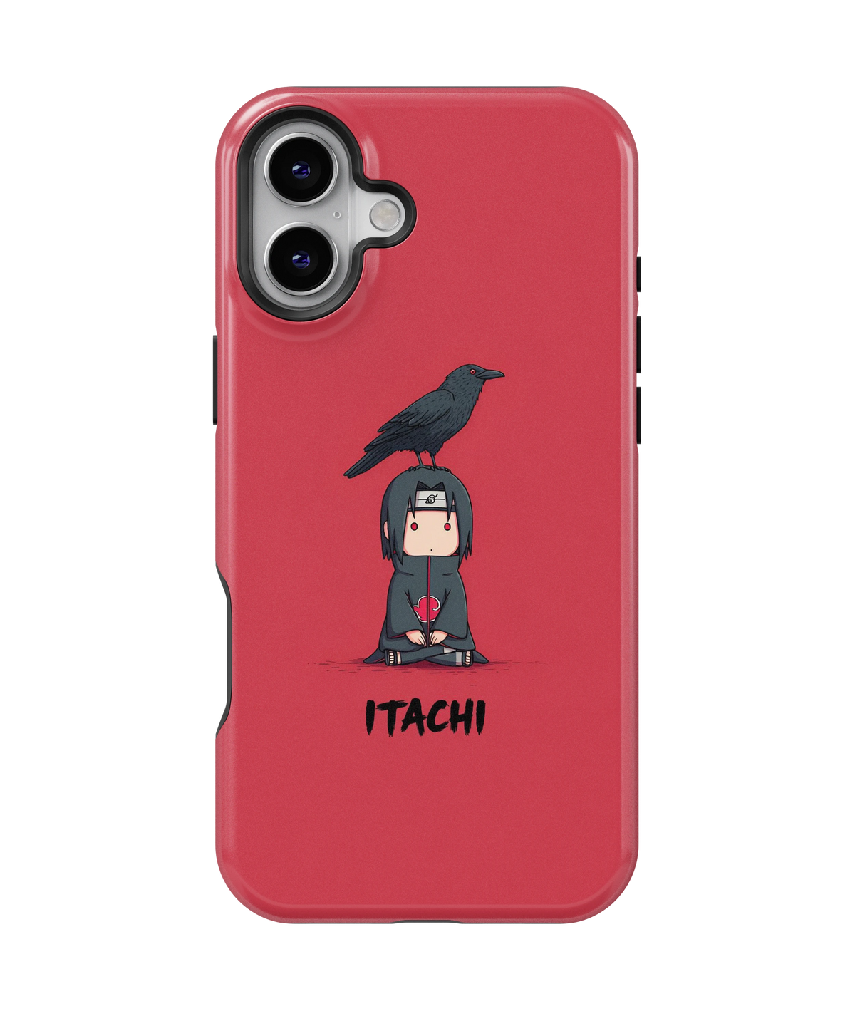 Coque iPhone Itachi – Design Chibi Rouge | Naruto