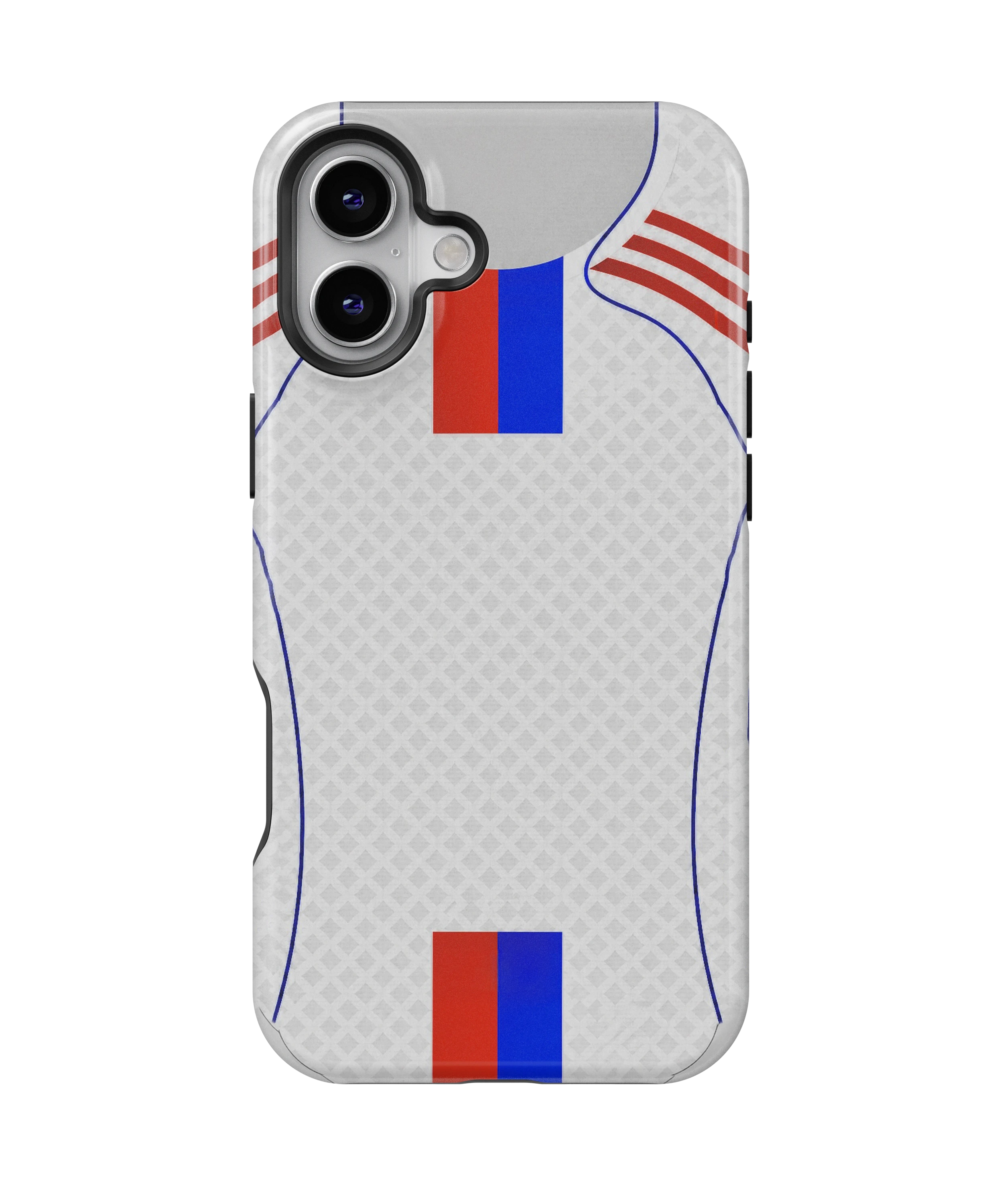 Coque iPhone – Style Maillot Olympique Lyonnais (Lyon)