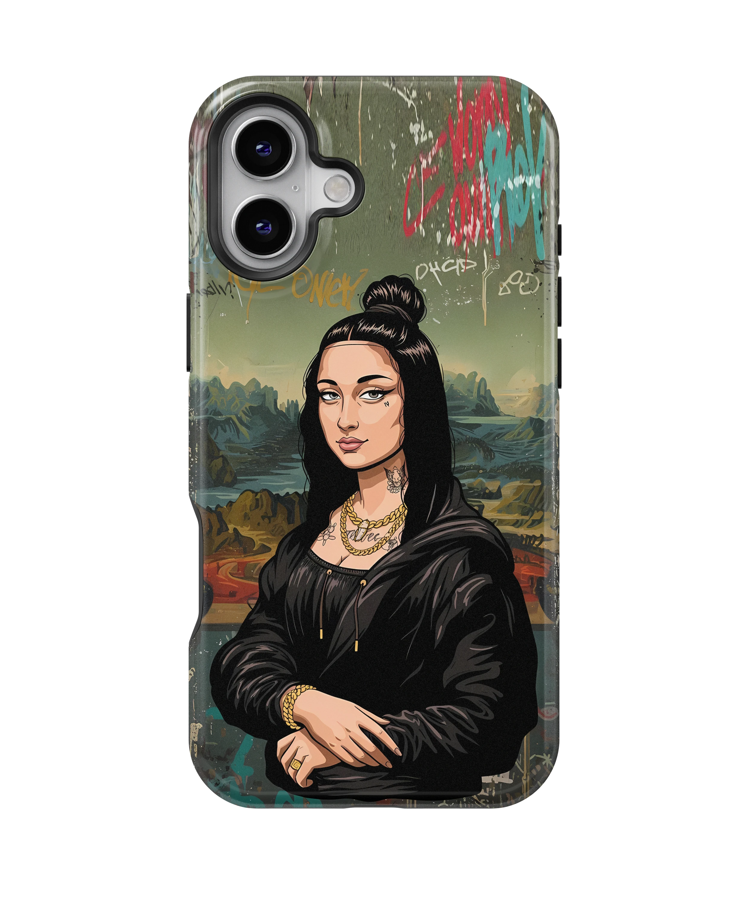 Coque iPhone Mona Lisa Street Style
