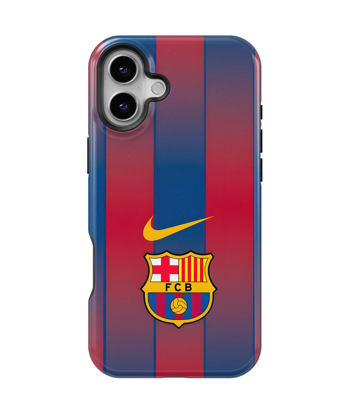 Coque iPhone – Design FC Barcelone Stripes