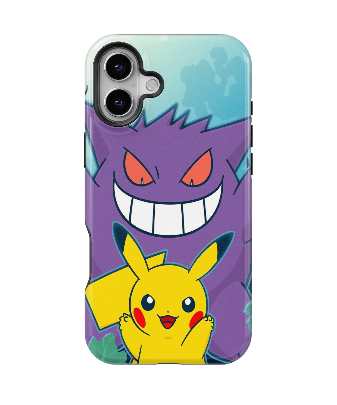 Coque iPhone – Pikachu & Gengar Fun & Gaming