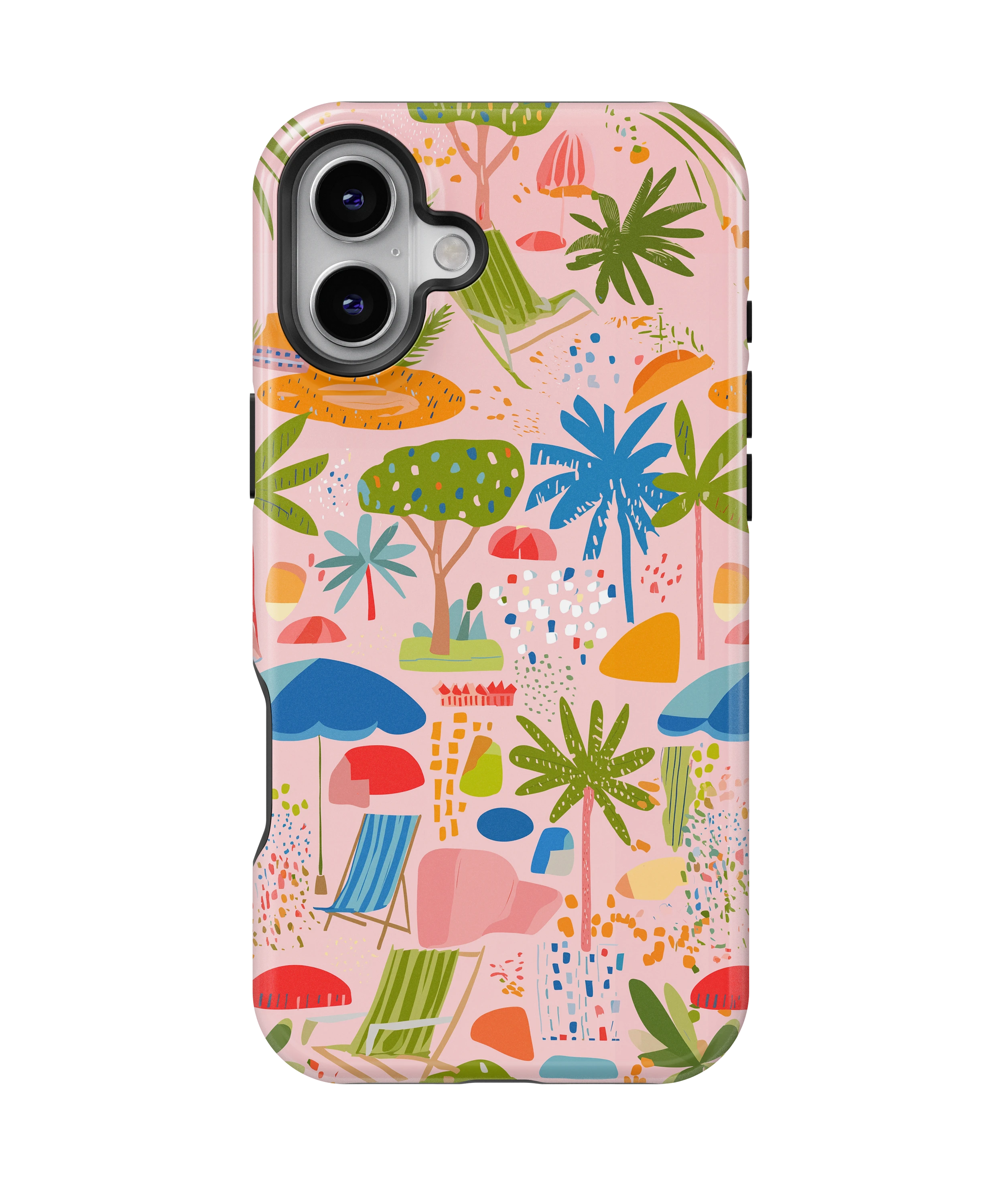 Coque iPhone – Design Summer Pastel Plage & Vacances
