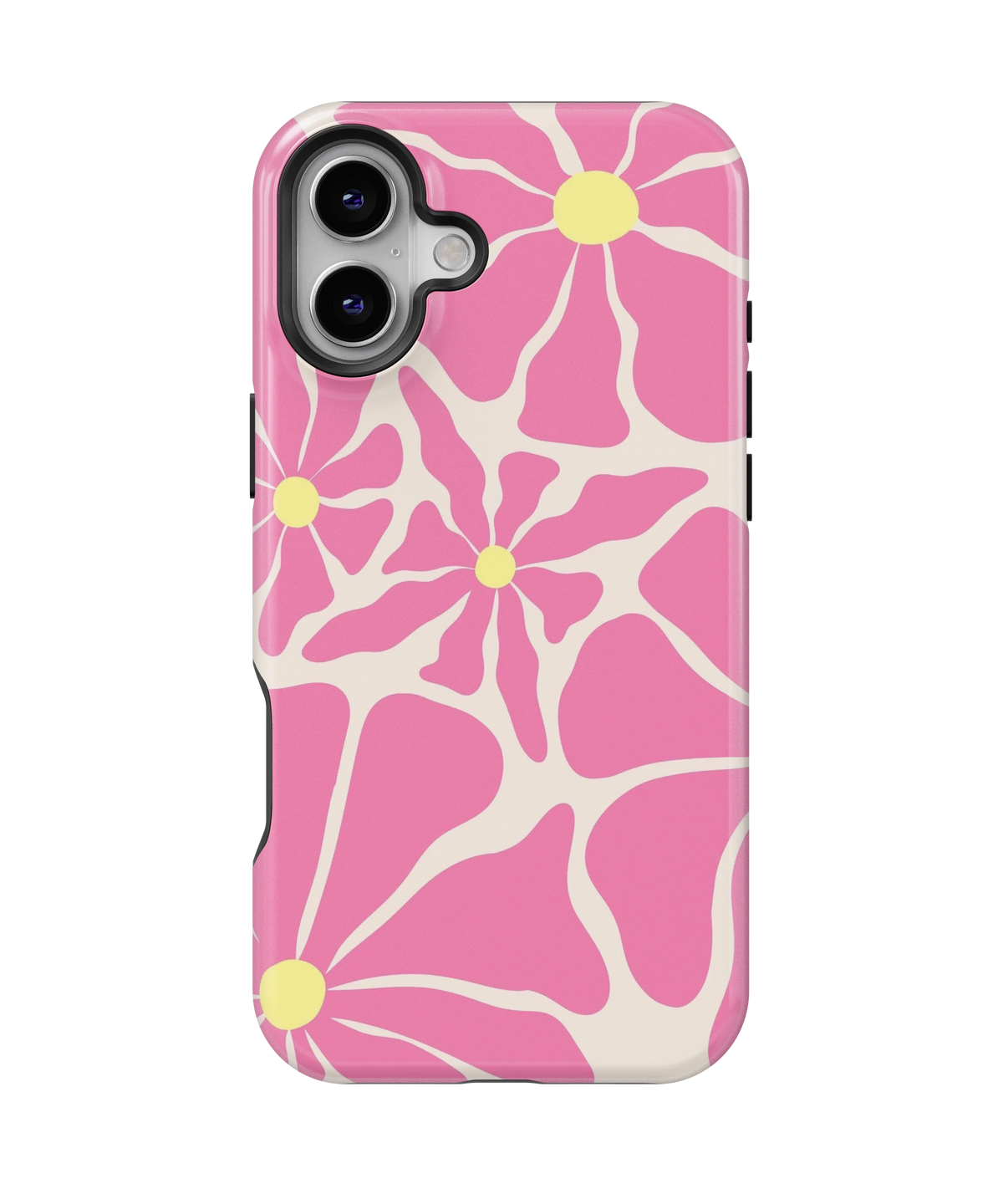 Coque iPhone – Design Fleurs Pop