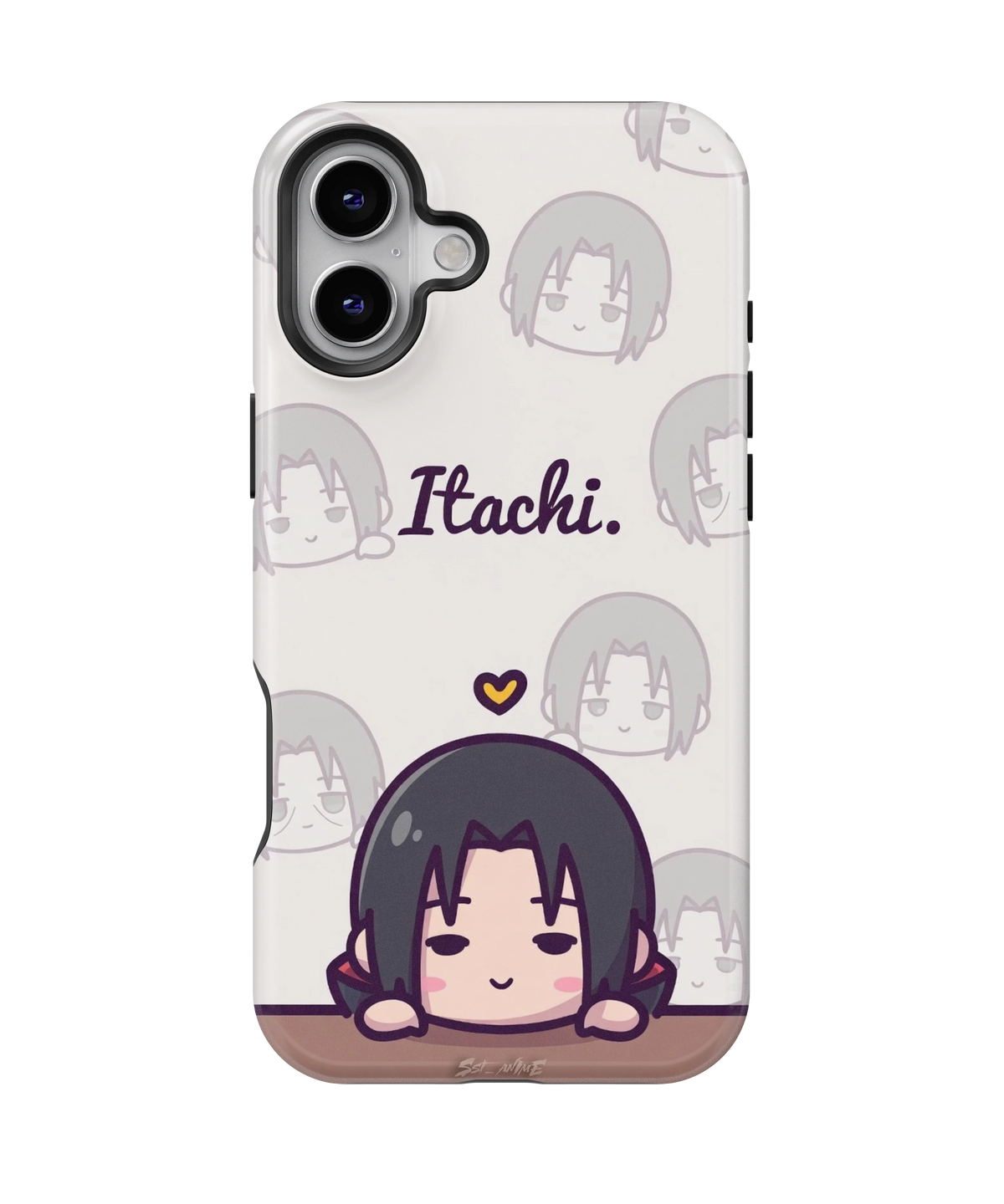 Coque iPhone Itachi – Design Chibi Violet | Naruto