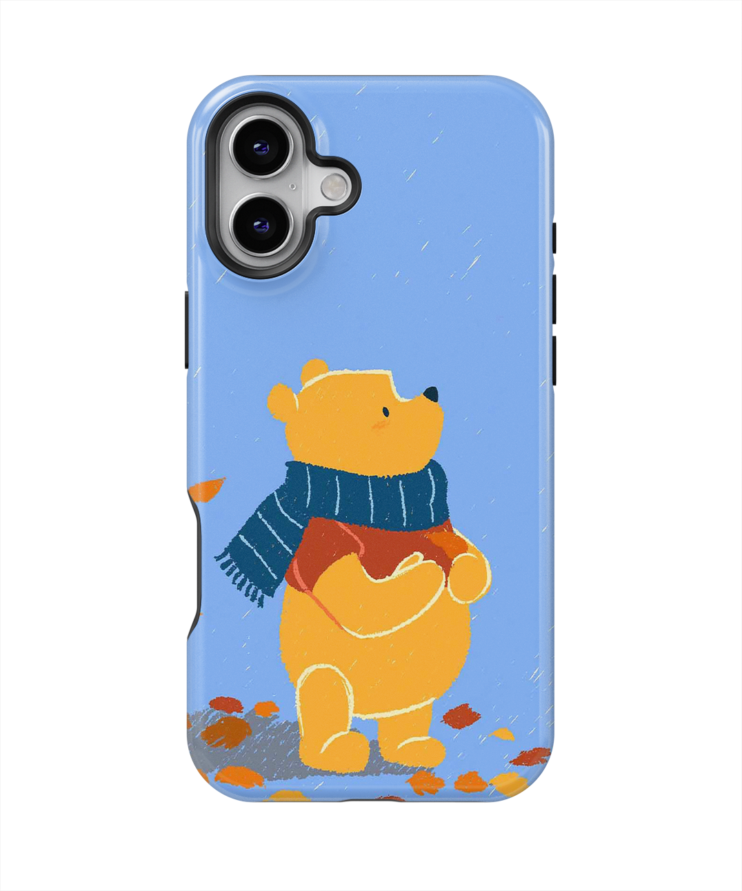 Coque iPhone – Ours Mignon Style Automne